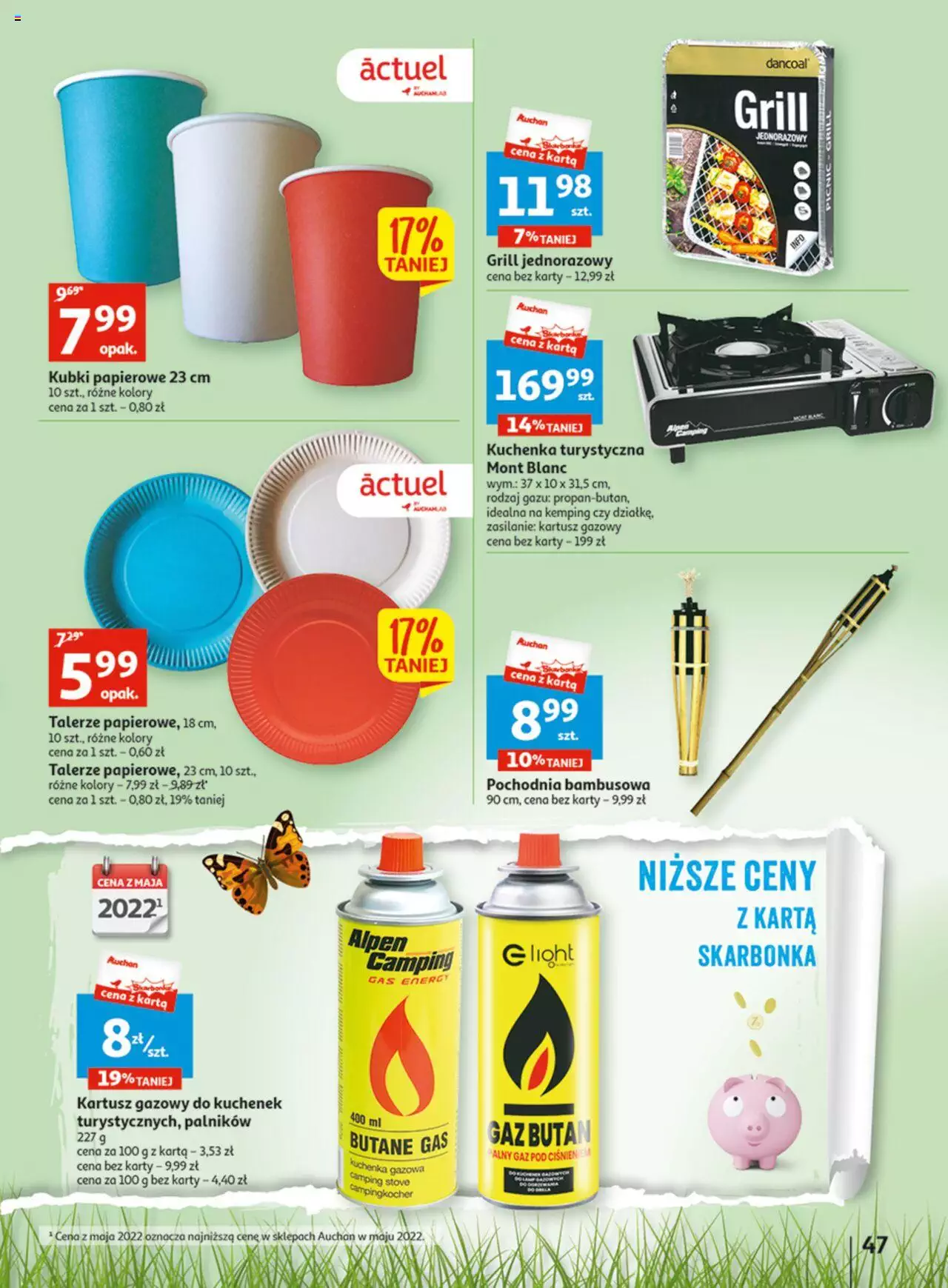 Auchan Wielkie majowe odkrycia cenowe część #4 Hipermarket Gazetka ważna od 18.05.2023 do 27.05.2023 strona 47
