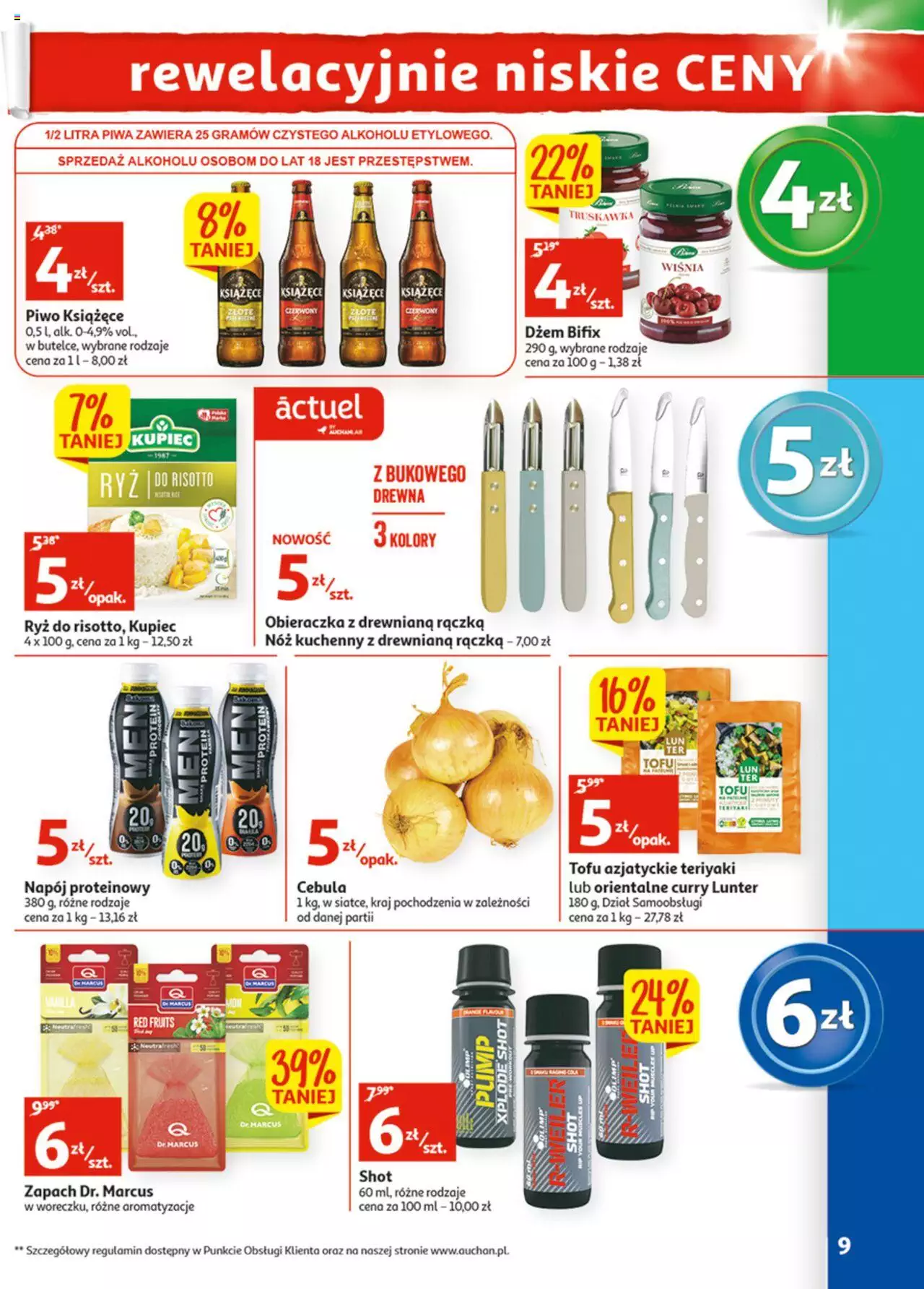 Auchan Wielkie majowe odkrycia cenowe część #4 Hipermarket Gazetka ważna od 18.05.2023 do 27.05.2023 strona 9