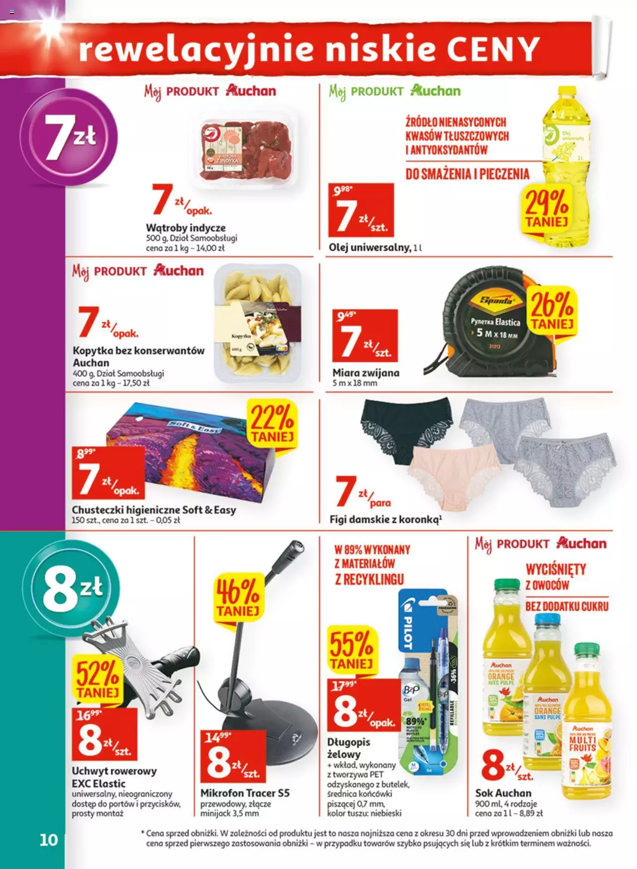 Auchan Wielkie majowe odkrycia cenowe część #4 Hipermarket Gazetka ważna od 18.05.2023 do 27.05.2023 strona 10