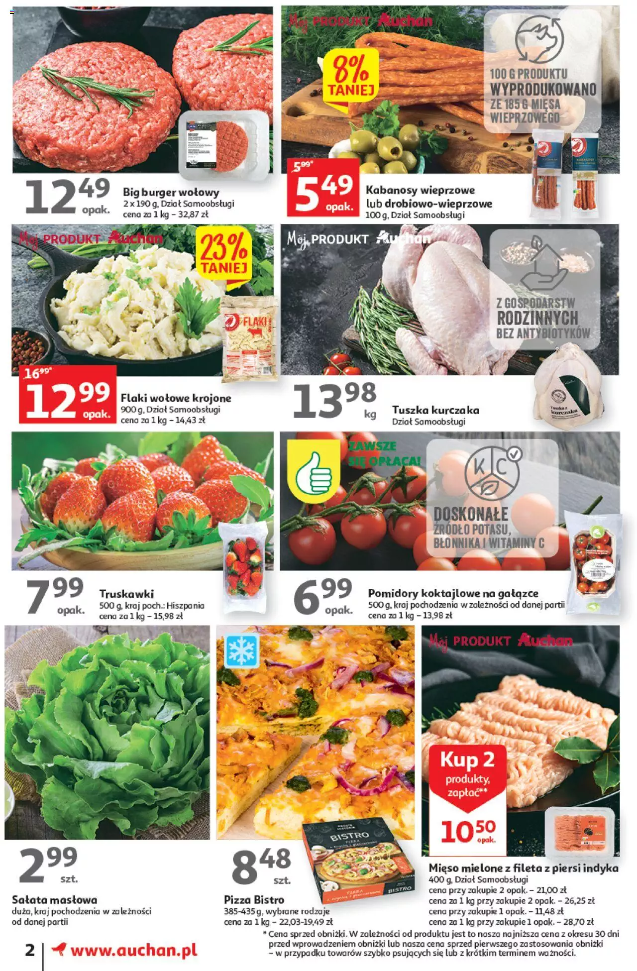 Auchan Wielkie majowe odkrycia cenowe Gazetka ważna od 04.05.2023 do 10.05.2023 strona 2