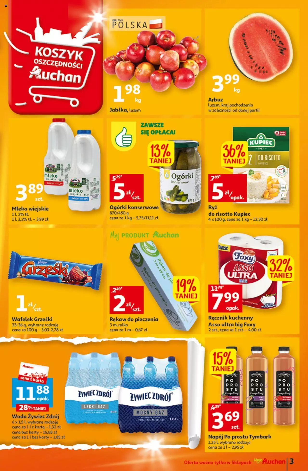 Auchan Wielkie majowe odkrycia cenowe Gazetka ważna od 18.05.2023 do 27.05.2023 strona 2