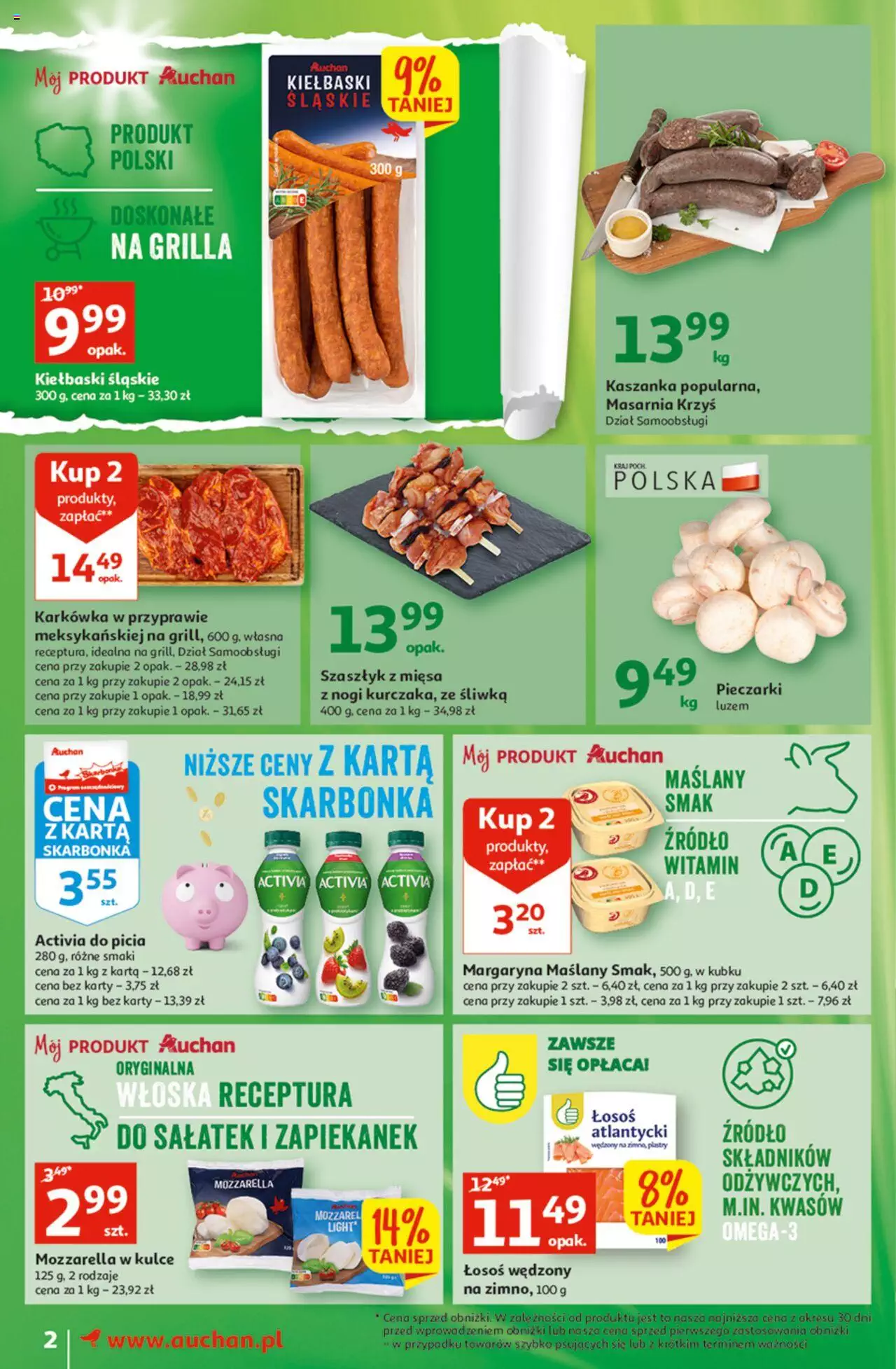 Auchan Wielkie majowe odkrycia cenowe Gazetka ważna od 27.04.2023 do 02.05.2023 strona 2