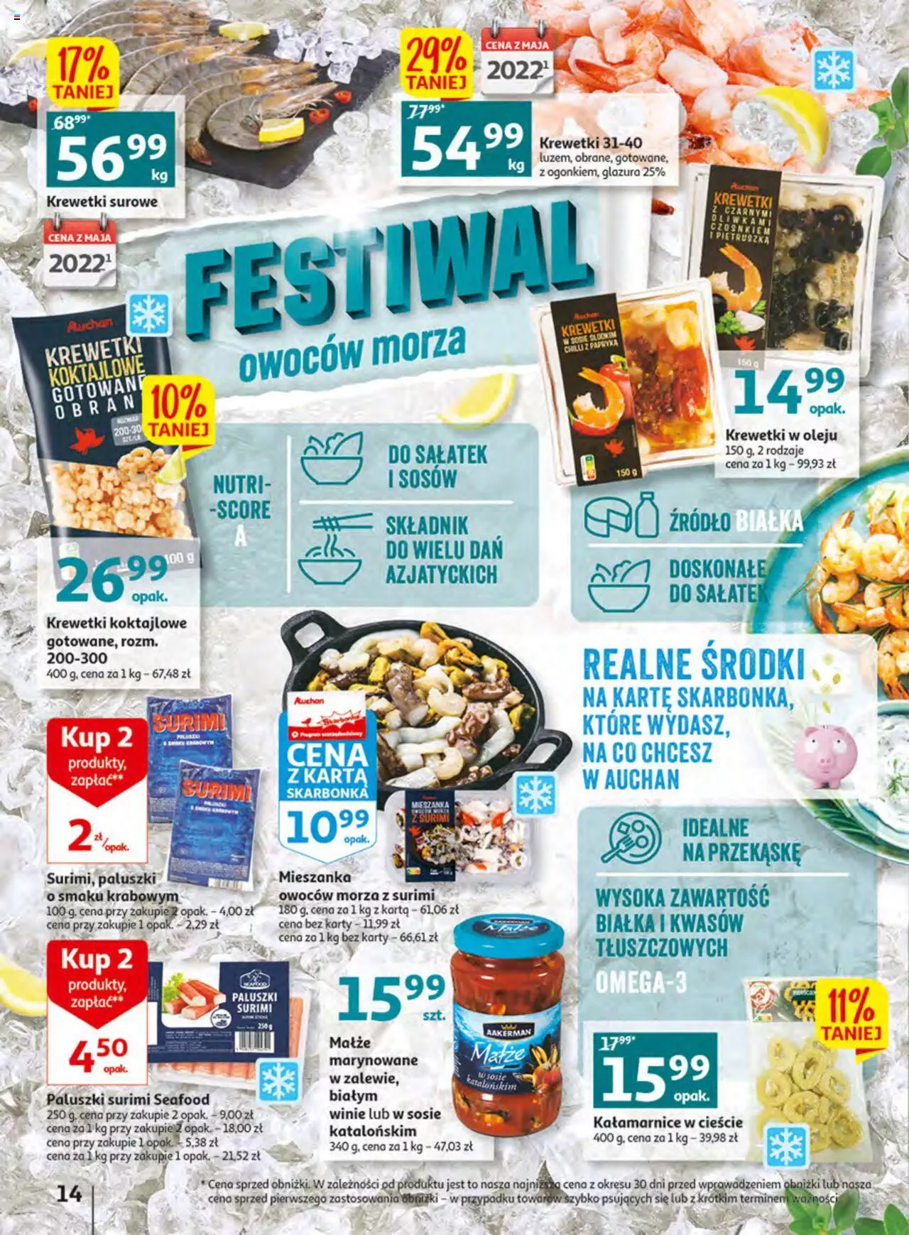 Auchan Wielkie majowe odkrycia cenowe Hipermarket Gazetka ważna od 27.04.2023 do 02.05.2023 strona 13