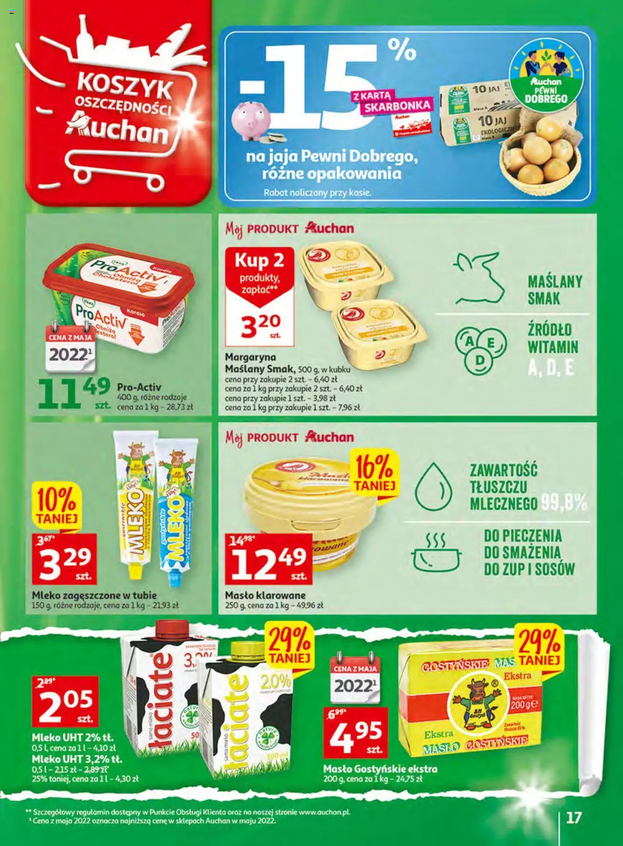 Auchan Wielkie majowe odkrycia cenowe Hipermarket Gazetka ważna od 27.04.2023 do 02.05.2023 strona 16