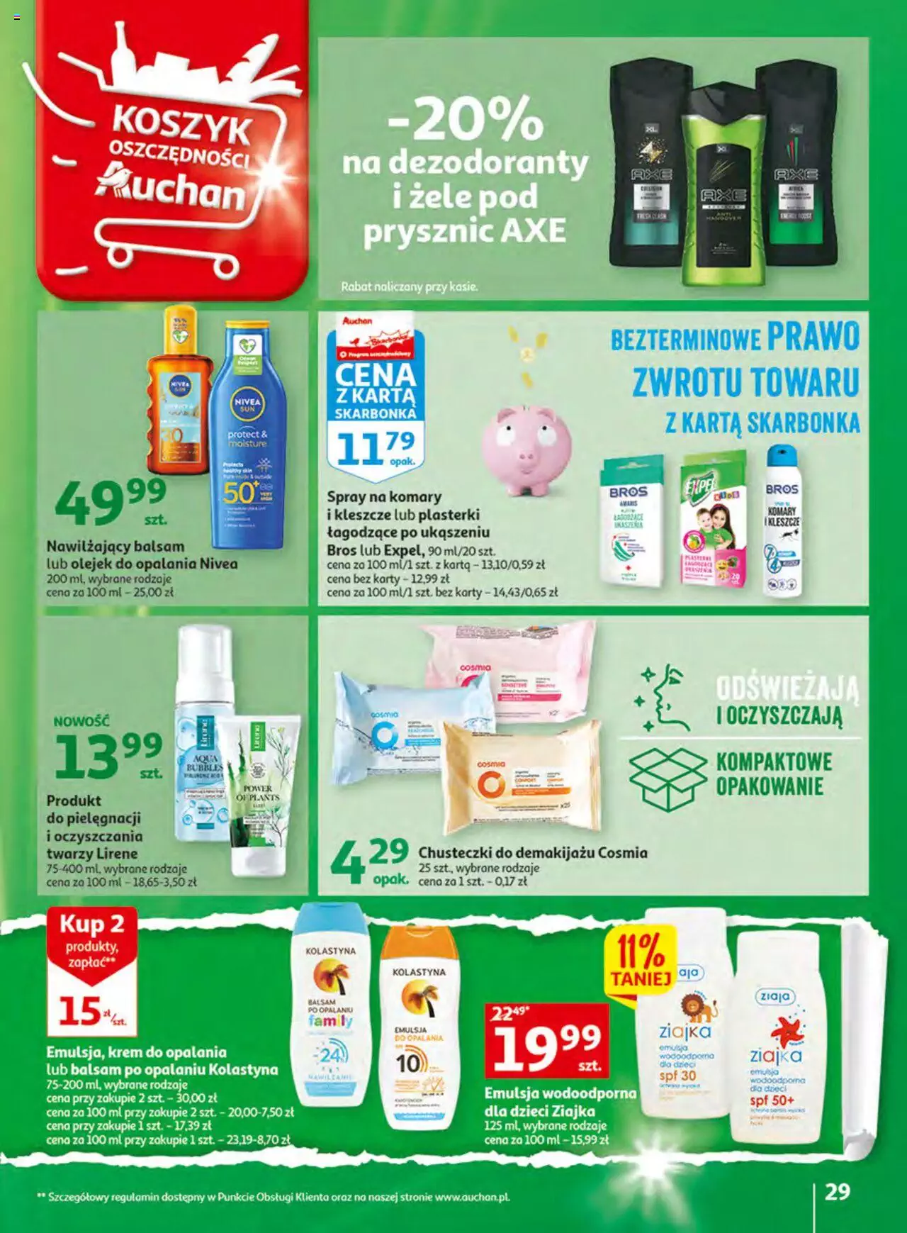 Auchan Wielkie majowe odkrycia cenowe Hipermarket Gazetka ważna od 27.04.2023 do 02.05.2023 strona 28