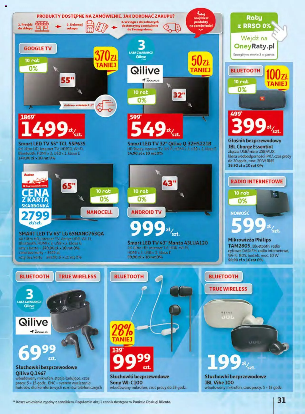 Auchan Wielkie majowe odkrycia cenowe Hipermarket Gazetka ważna od 27.04.2023 do 02.05.2023 strona 30