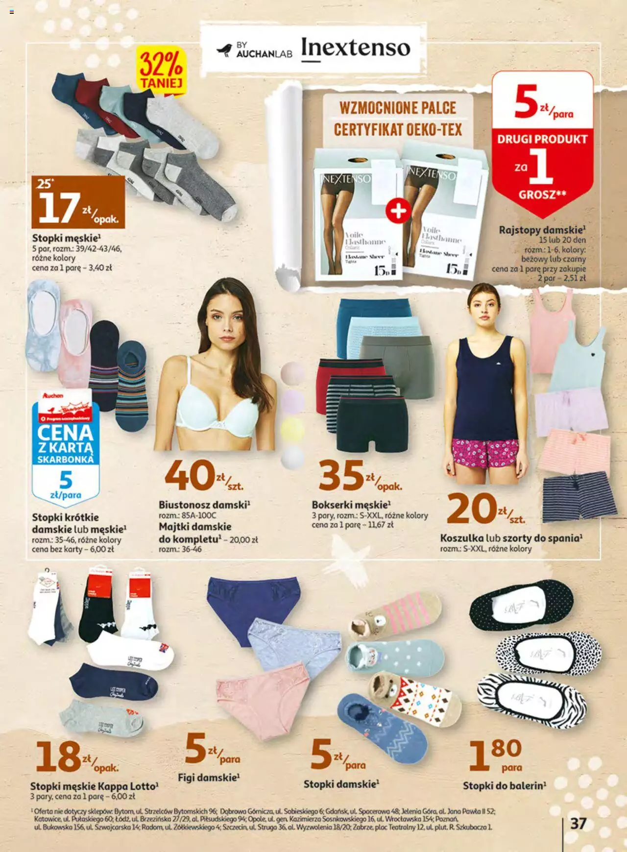 Auchan Wielkie majowe odkrycia cenowe Hipermarket Gazetka ważna od 27.04.2023 do 02.05.2023 strona 36