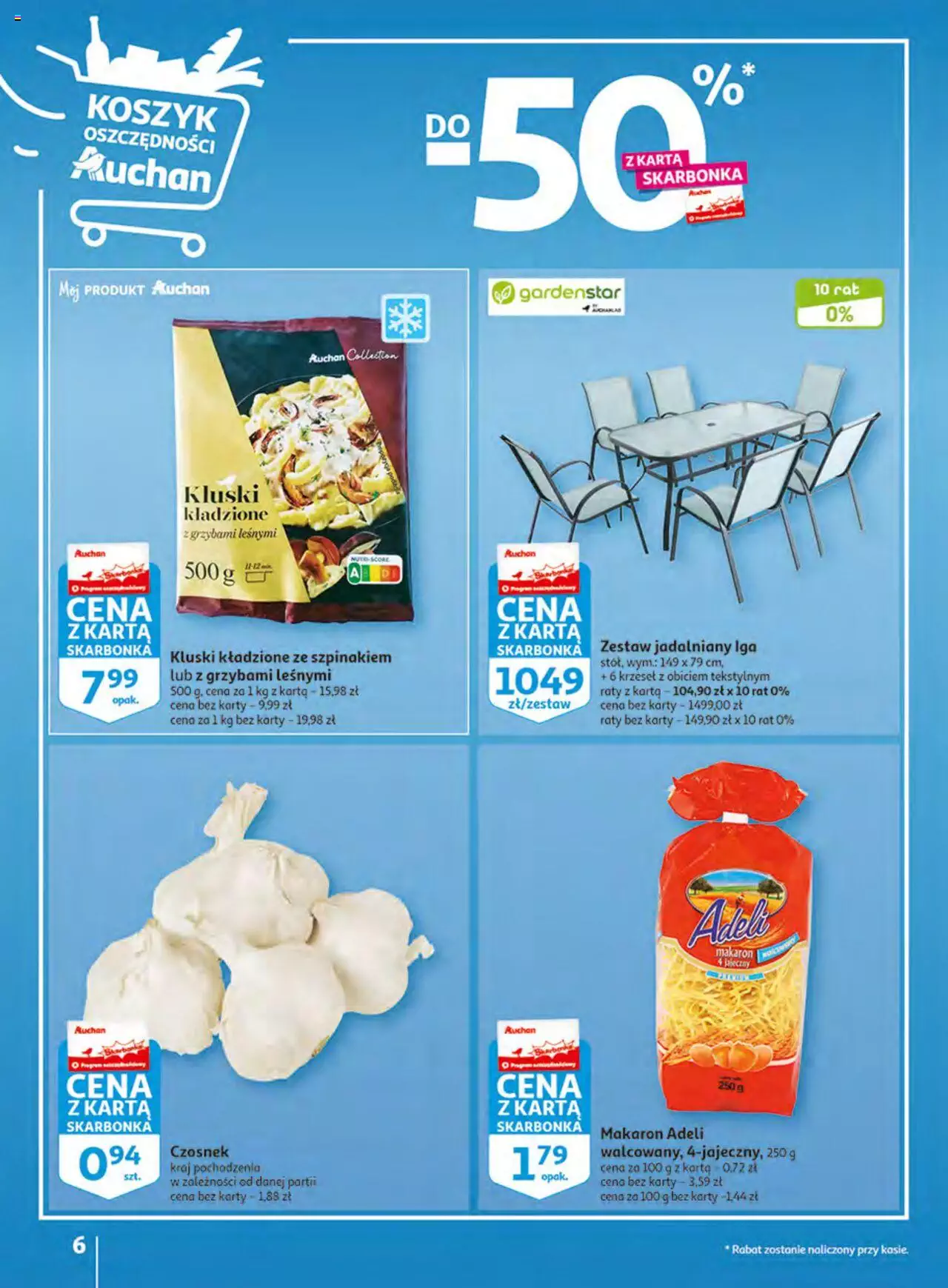 Auchan Wielkie majowe odkrycia cenowe Hipermarket Gazetka ważna od 27.04.2023 do 02.05.2023 strona 5