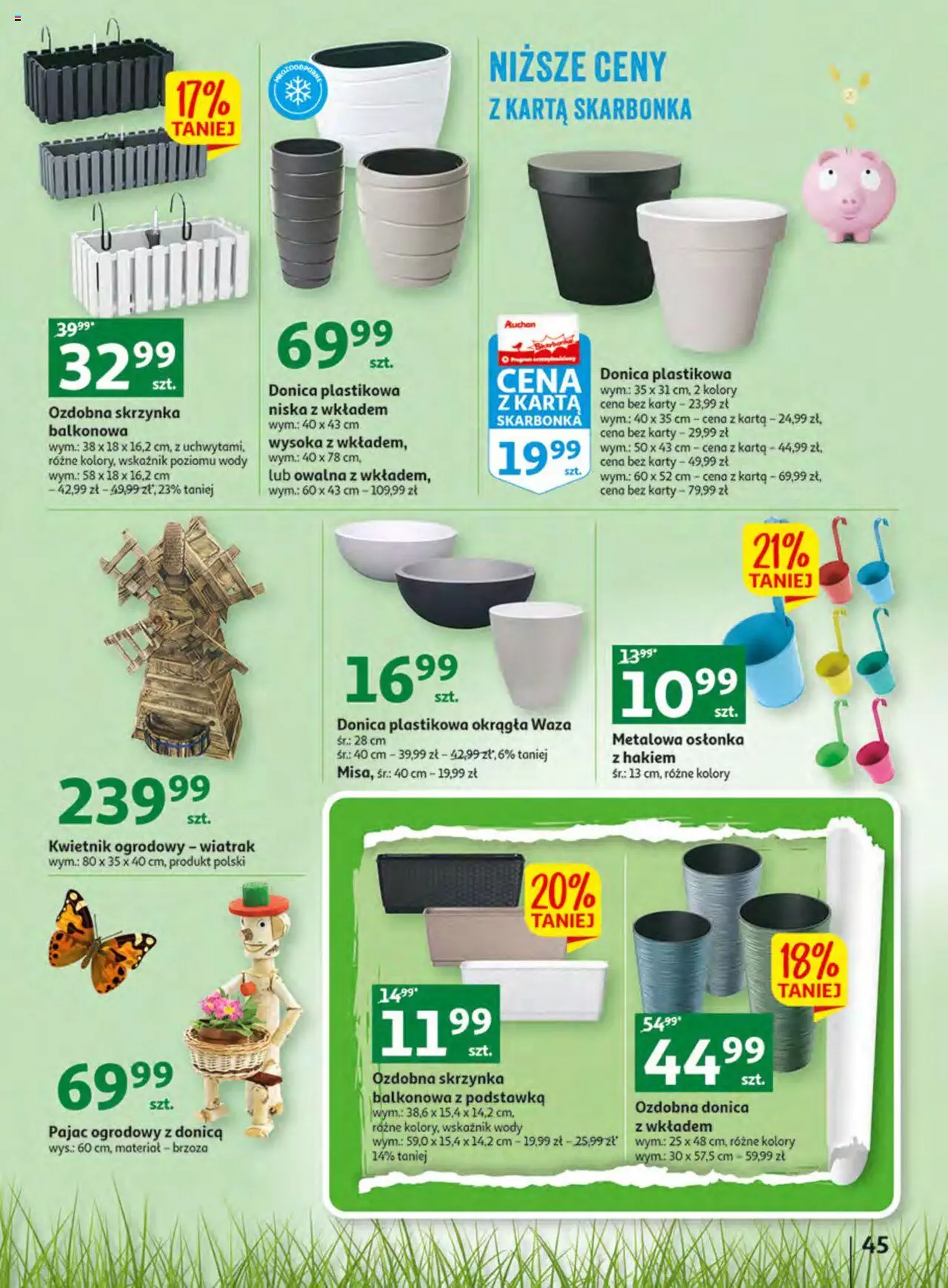 Auchan Wielkie majowe odkrycia cenowe Hipermarket Gazetka ważna od 27.04.2023 do 02.05.2023 strona 44