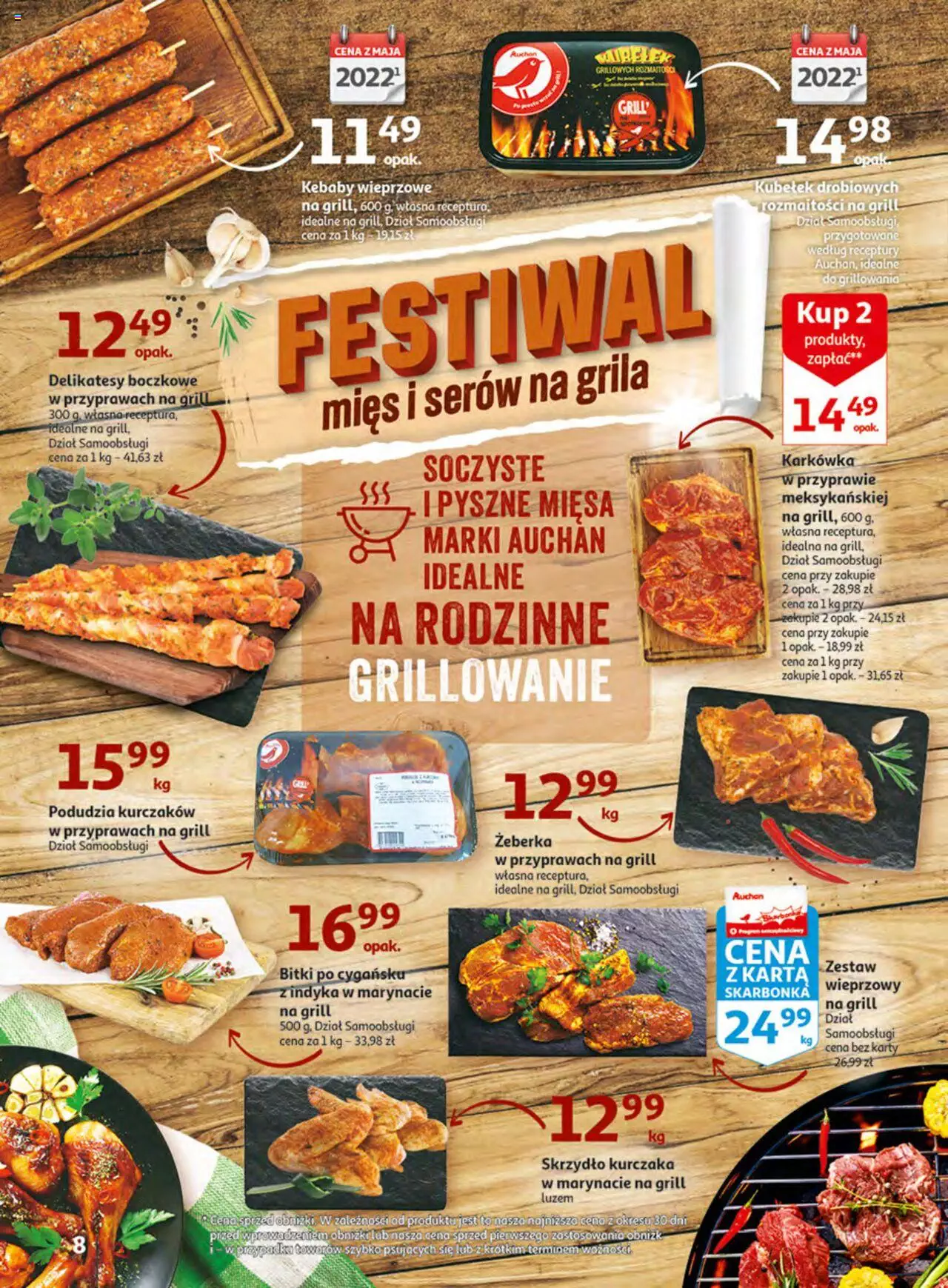 Auchan Wielkie majowe odkrycia cenowe Hipermarket Gazetka ważna od 27.04.2023 do 02.05.2023 strona 7