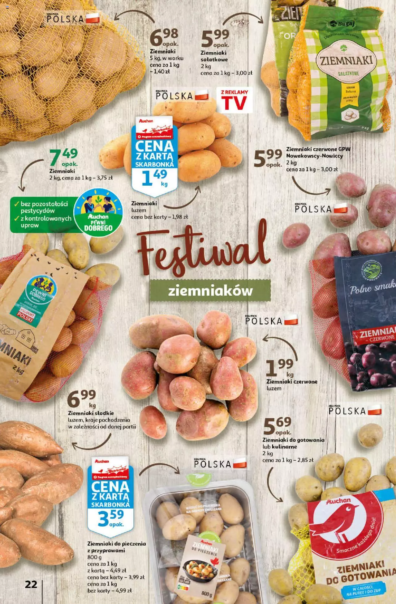 Auchan Wielkie Porządki w niskich cenach Hipermarket Gazetka ważna  od 16.02.2023 do 22.02.2023 strona 22