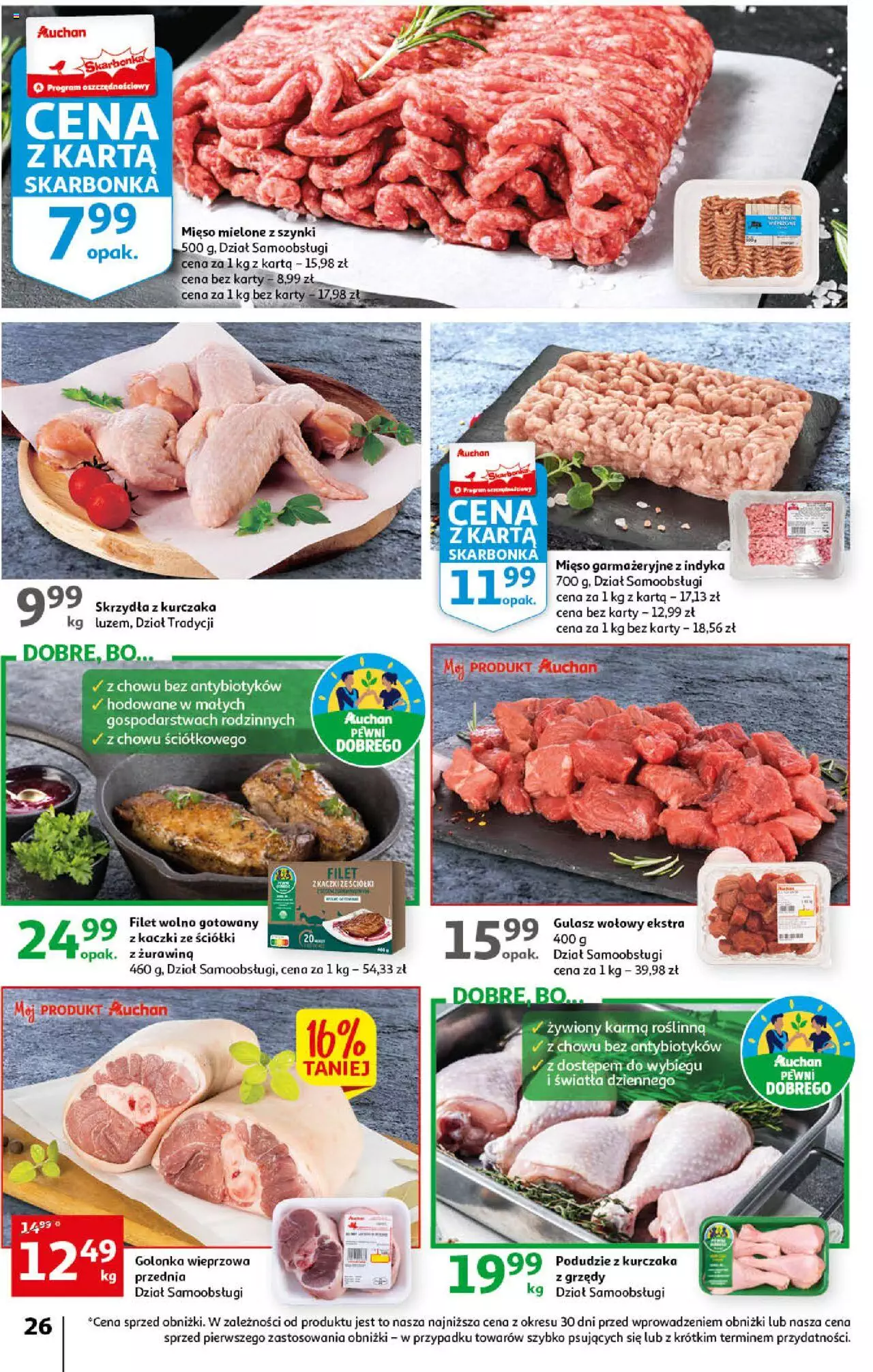Auchan Wielkie Porządki w niskich cenach Hipermarket Gazetka ważna  od 16.02.2023 do 22.02.2023 strona 26