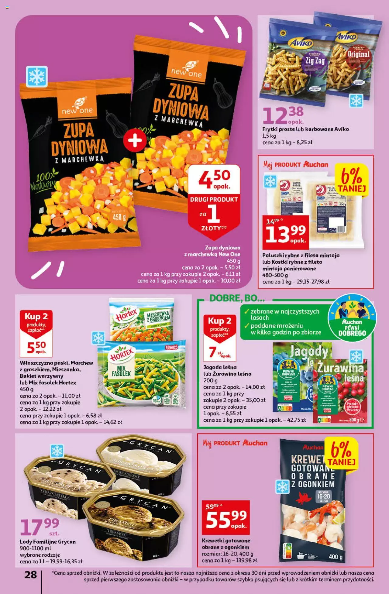 Auchan Wielkie Porządki w niskich cenach Hipermarket Gazetka ważna  od 16.02.2023 do 22.02.2023 strona 28