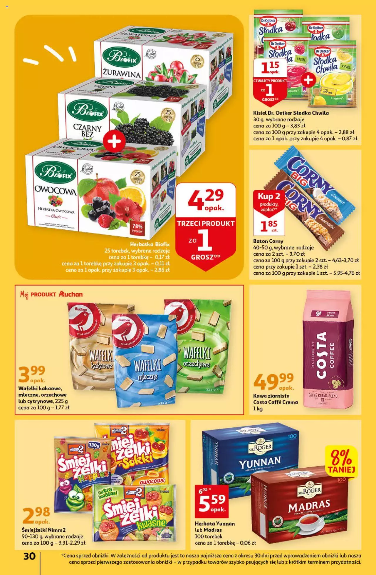 Auchan Wielkie Porządki w niskich cenach Hipermarket Gazetka ważna  od 16.02.2023 do 22.02.2023 strona 30