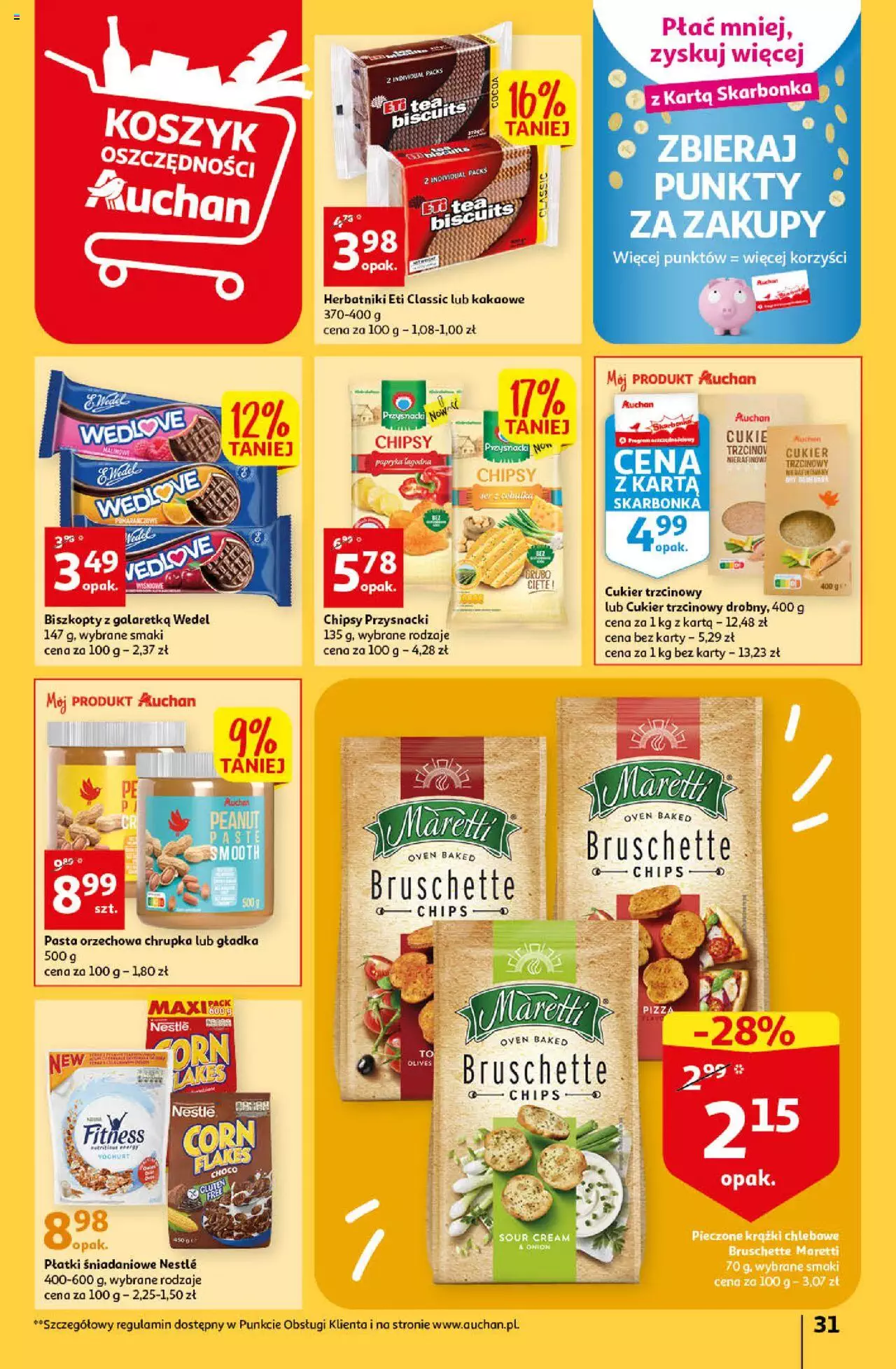 Auchan Wielkie Porządki w niskich cenach Hipermarket Gazetka ważna  od 16.02.2023 do 22.02.2023 strona 31