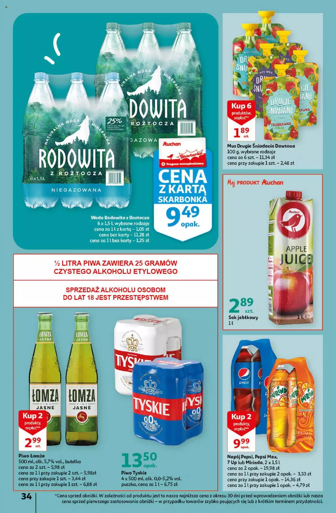 Auchan Wielkie Porządki w niskich cenach Hipermarket Gazetka ważna  od 16.02.2023 do 22.02.2023 strona 34
