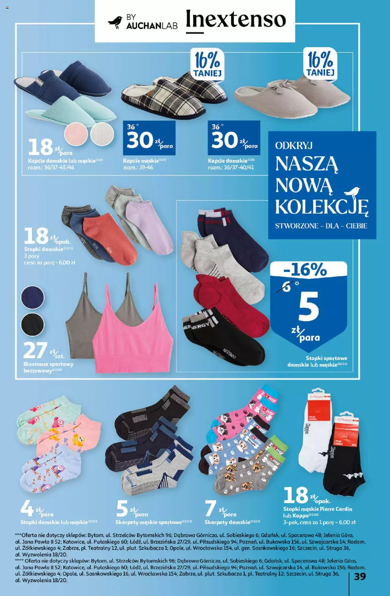 Auchan Wielkie Porządki w niskich cenach Hipermarket Gazetka ważna  od 16.02.2023 do 22.02.2023 strona 39