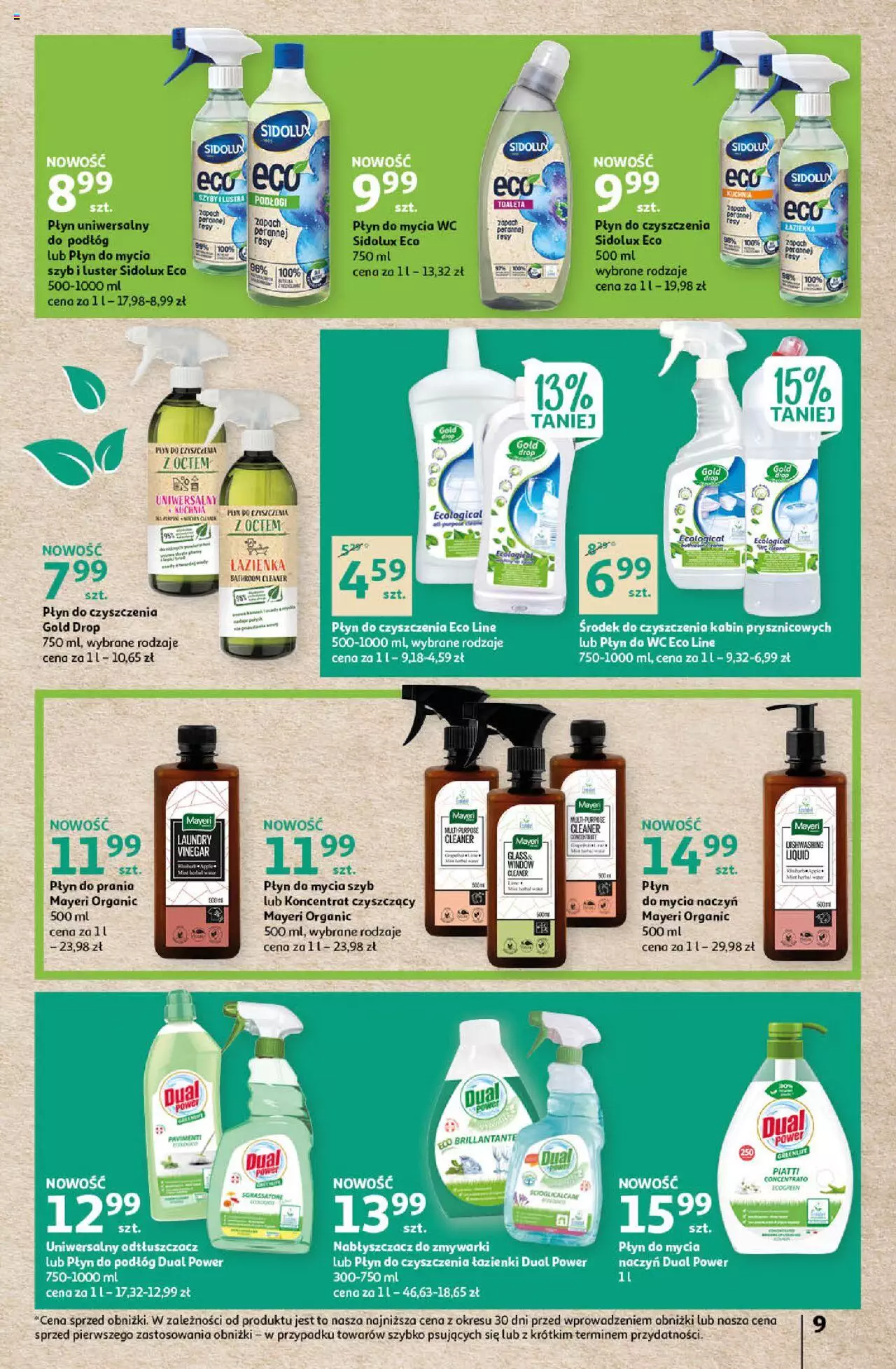 Auchan Wielkie Porządki w niskich cenach Hipermarket Gazetka ważna  od 16.02.2023 do 22.02.2023 strona 9