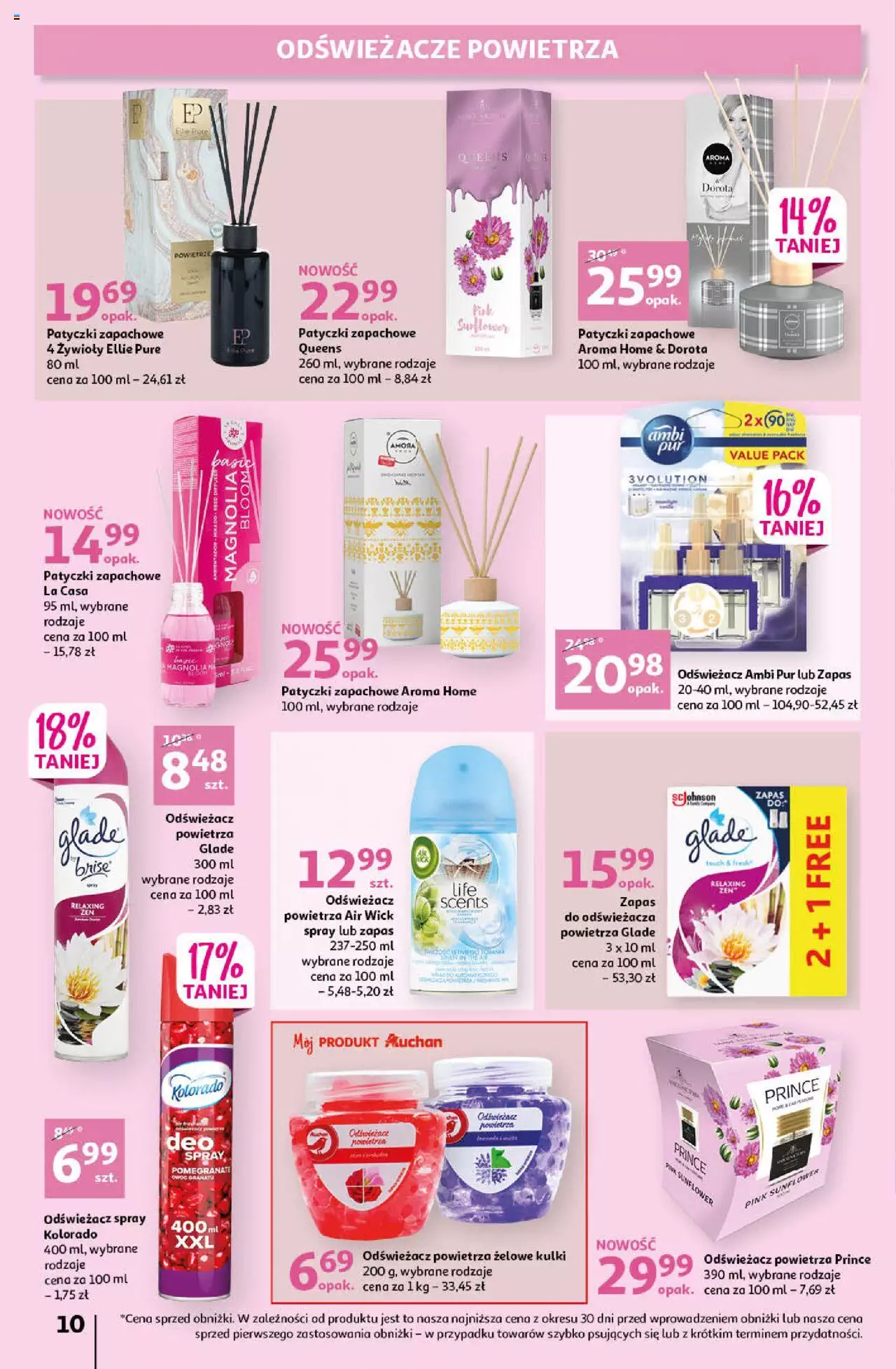 Auchan Wielkie Porządki w niskich cenach Hipermarket Gazetka ważna  od 16.02.2023 do 22.02.2023 strona 10