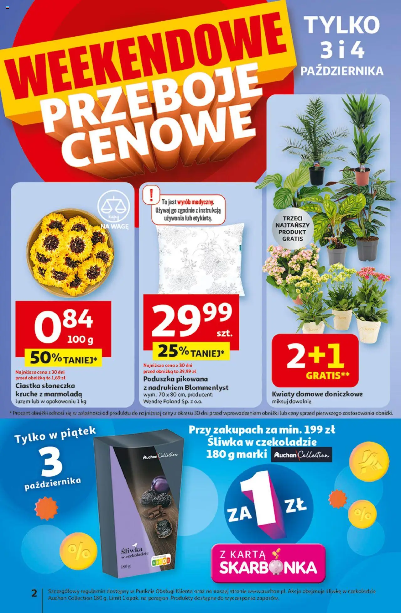 Auchan Wielkie przeboje cenowe Hipermarket Gazetka ważna od 02.10.2025 do 08.10.2025 strona 2