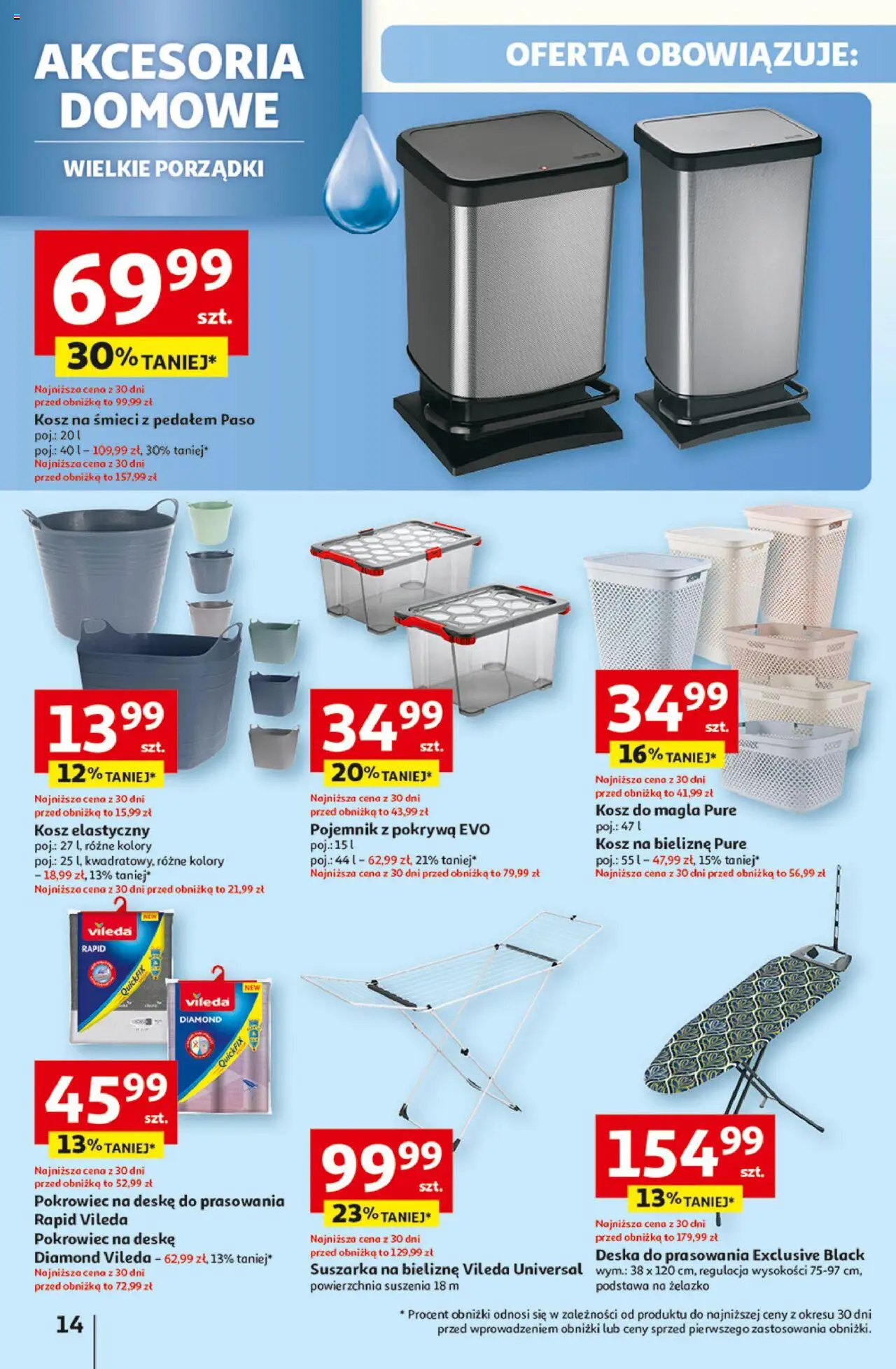 Auchan Wielkie przeboje cenowe Hipermarket Gazetka ważna od 02.10.2025 do 08.10.2025 strona 14