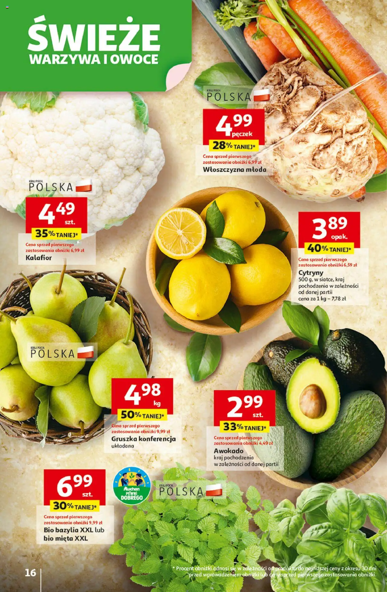 Auchan Wielkie przeboje cenowe Hipermarket Gazetka ważna od 02.10.2025 do 08.10.2025 strona 16