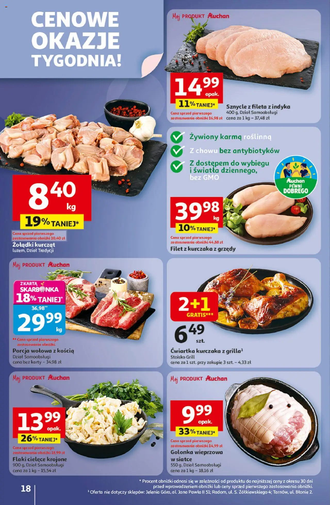 Auchan Wielkie przeboje cenowe Hipermarket Gazetka ważna od 02.10.2025 do 08.10.2025 strona 18