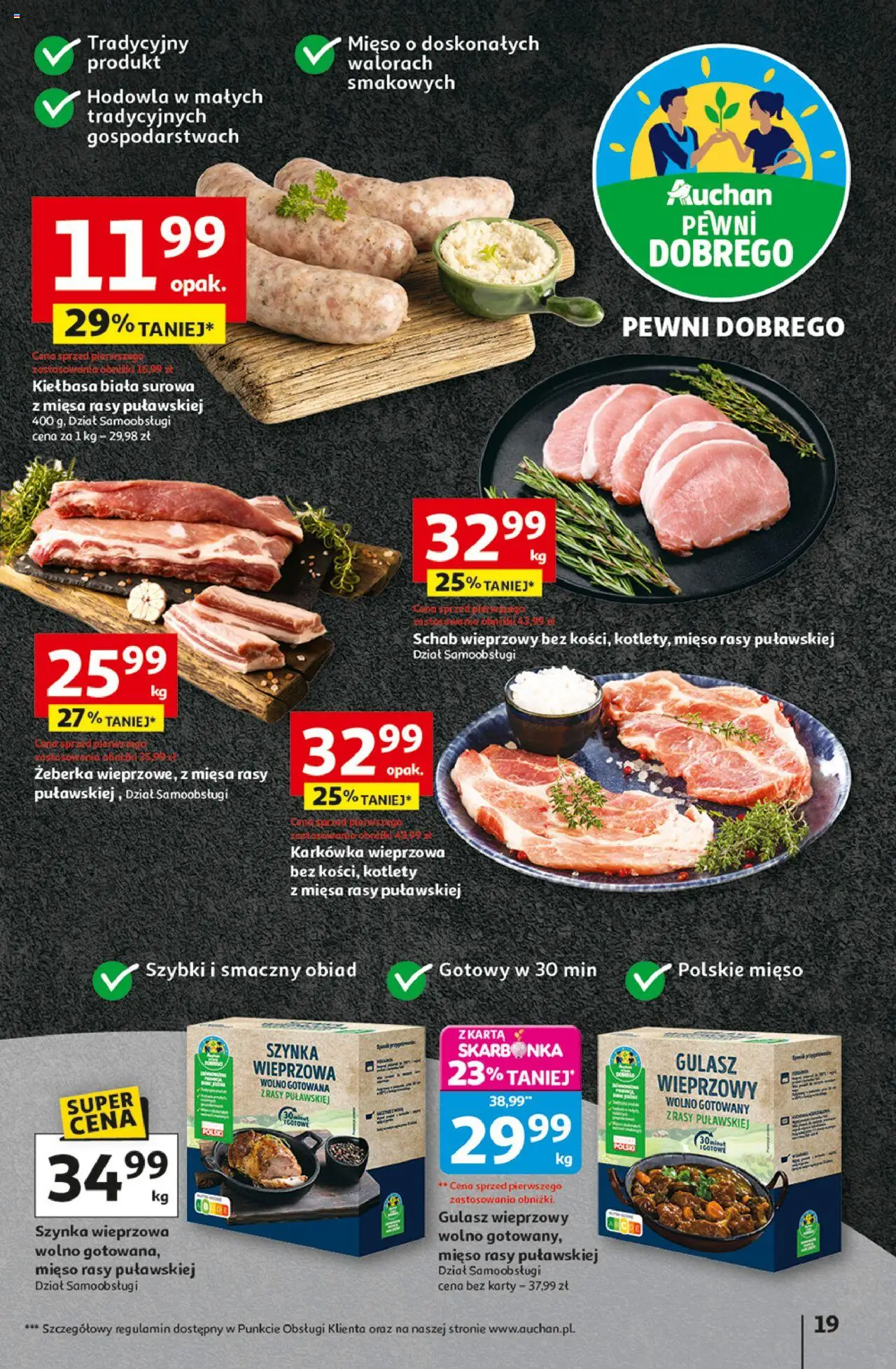 Auchan Wielkie przeboje cenowe Hipermarket Gazetka ważna od 02.10.2025 do 08.10.2025 strona 19