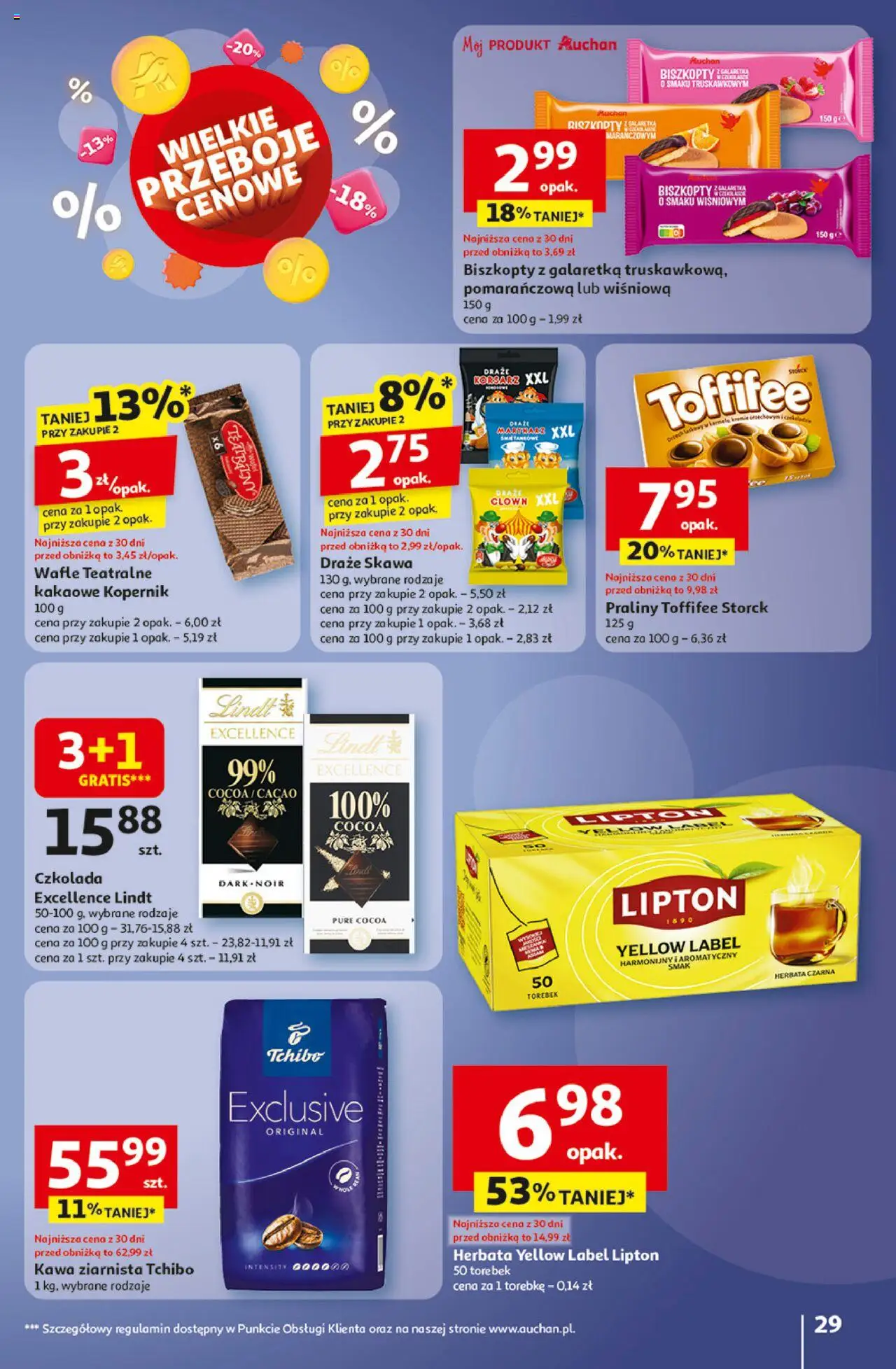 Auchan Wielkie przeboje cenowe Hipermarket Gazetka ważna od 02.10.2025 do 08.10.2025 strona 29