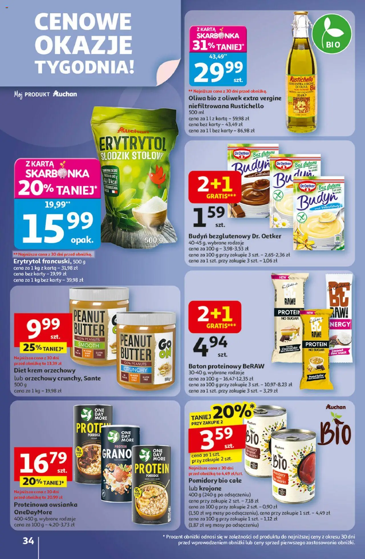 Auchan Wielkie przeboje cenowe Hipermarket Gazetka ważna od 02.10.2025 do 08.10.2025 strona 34