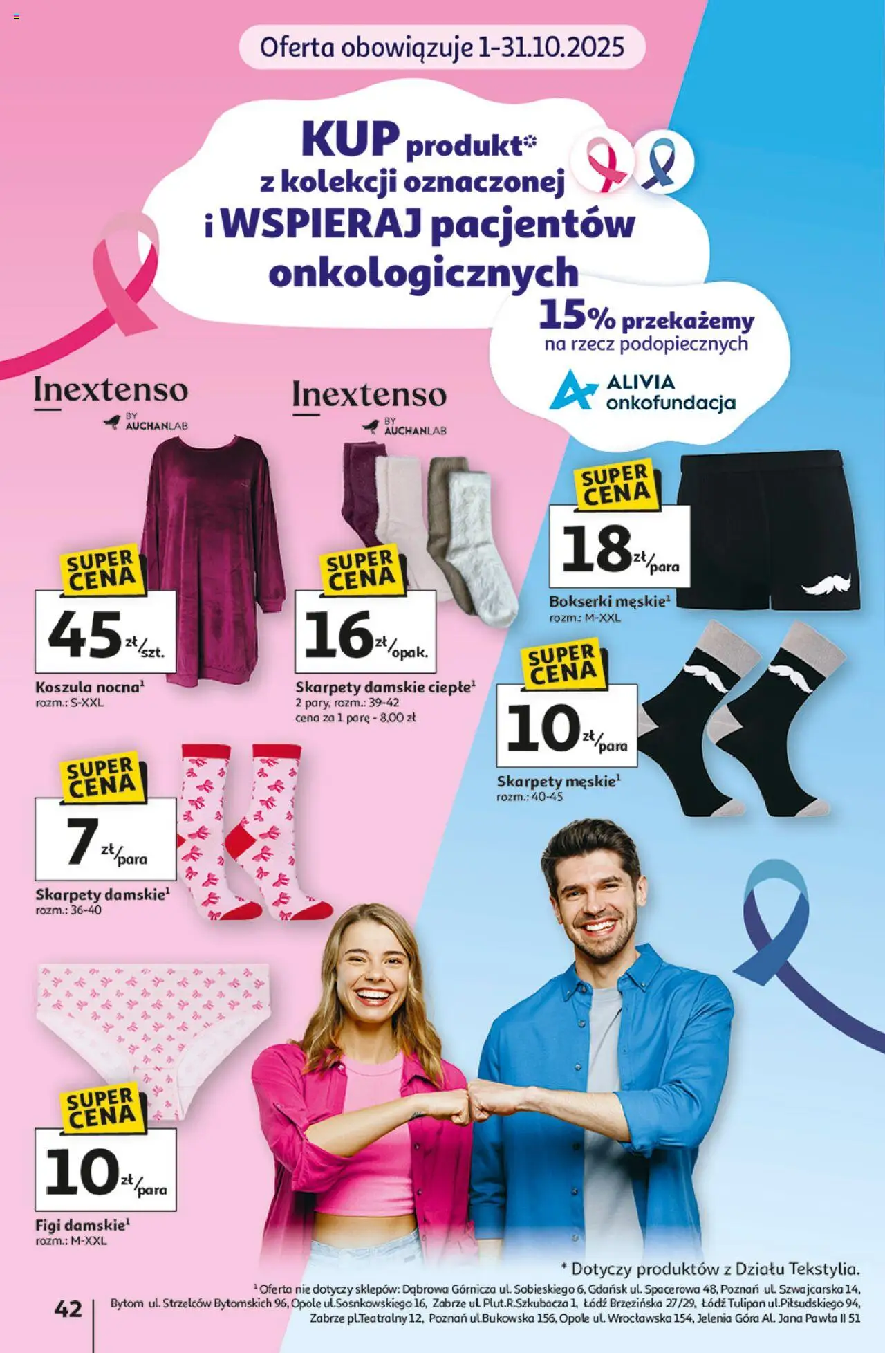 Auchan Wielkie przeboje cenowe Hipermarket Gazetka ważna od 02.10.2025 do 08.10.2025 strona 42