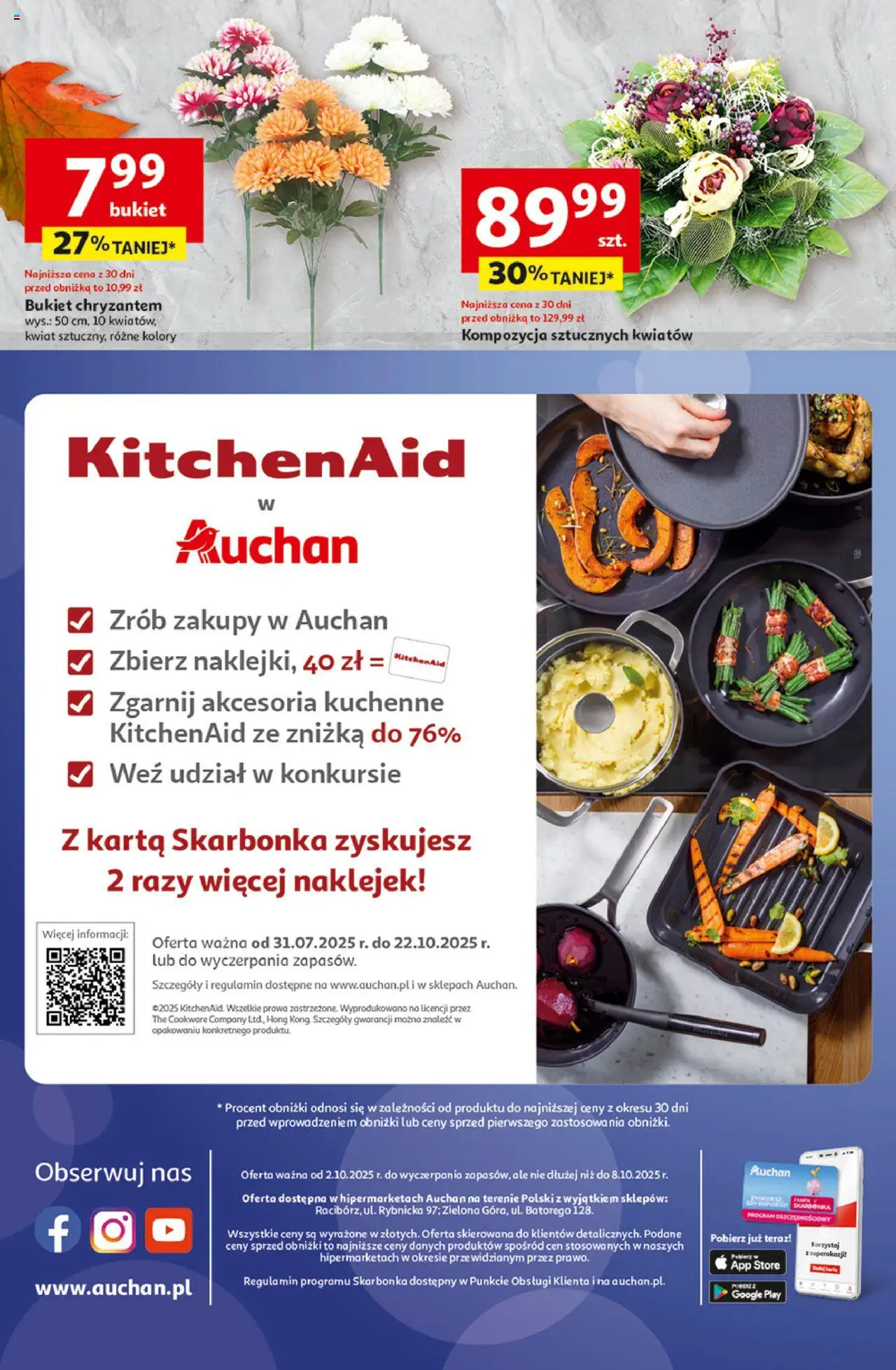 Auchan Wielkie przeboje cenowe Hipermarket Gazetka ważna od 02.10.2025 do 08.10.2025 strona 45