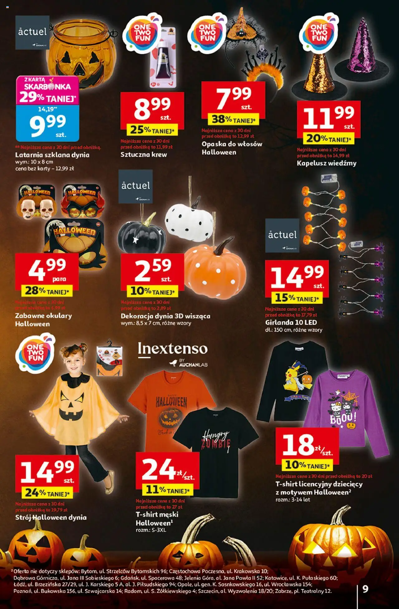 Auchan Wielkie przeboje cenowe Hipermarket Gazetka ważna od 02.10.2025 do 08.10.2025 strona 9
