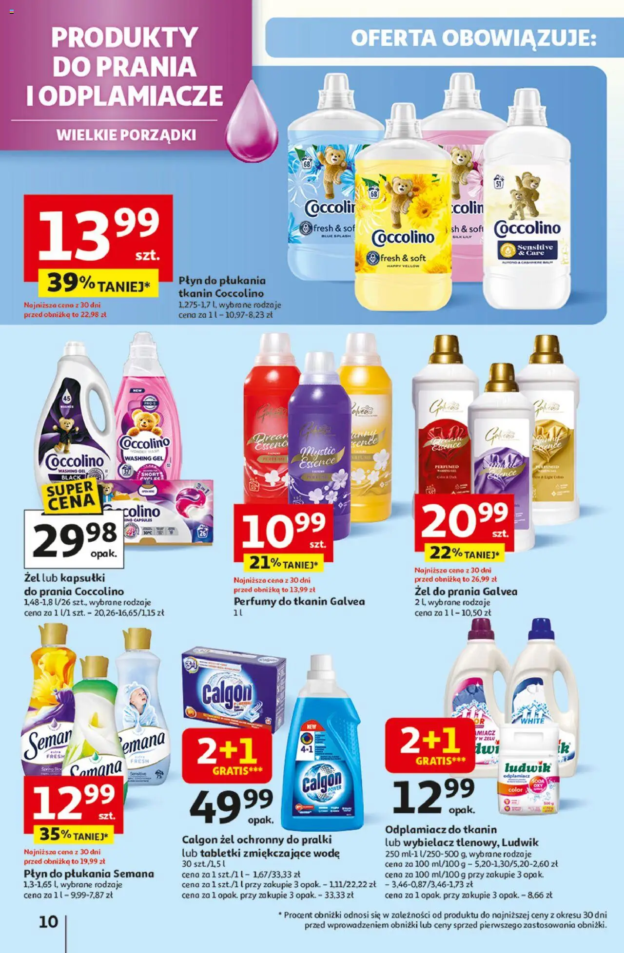 Auchan Wielkie przeboje cenowe Hipermarket Gazetka ważna od 02.10.2025 do 08.10.2025 strona 10