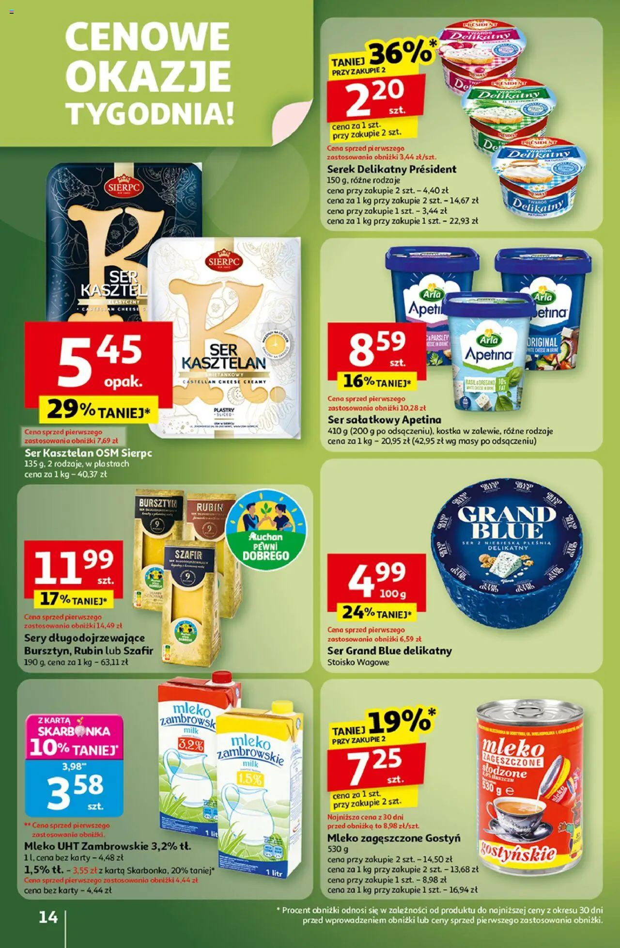 Auchan Wielkie przeboje cenowe Hipermarket  Gazetka ważna od 16.10.2025 do 22.10.2025 strona 14
