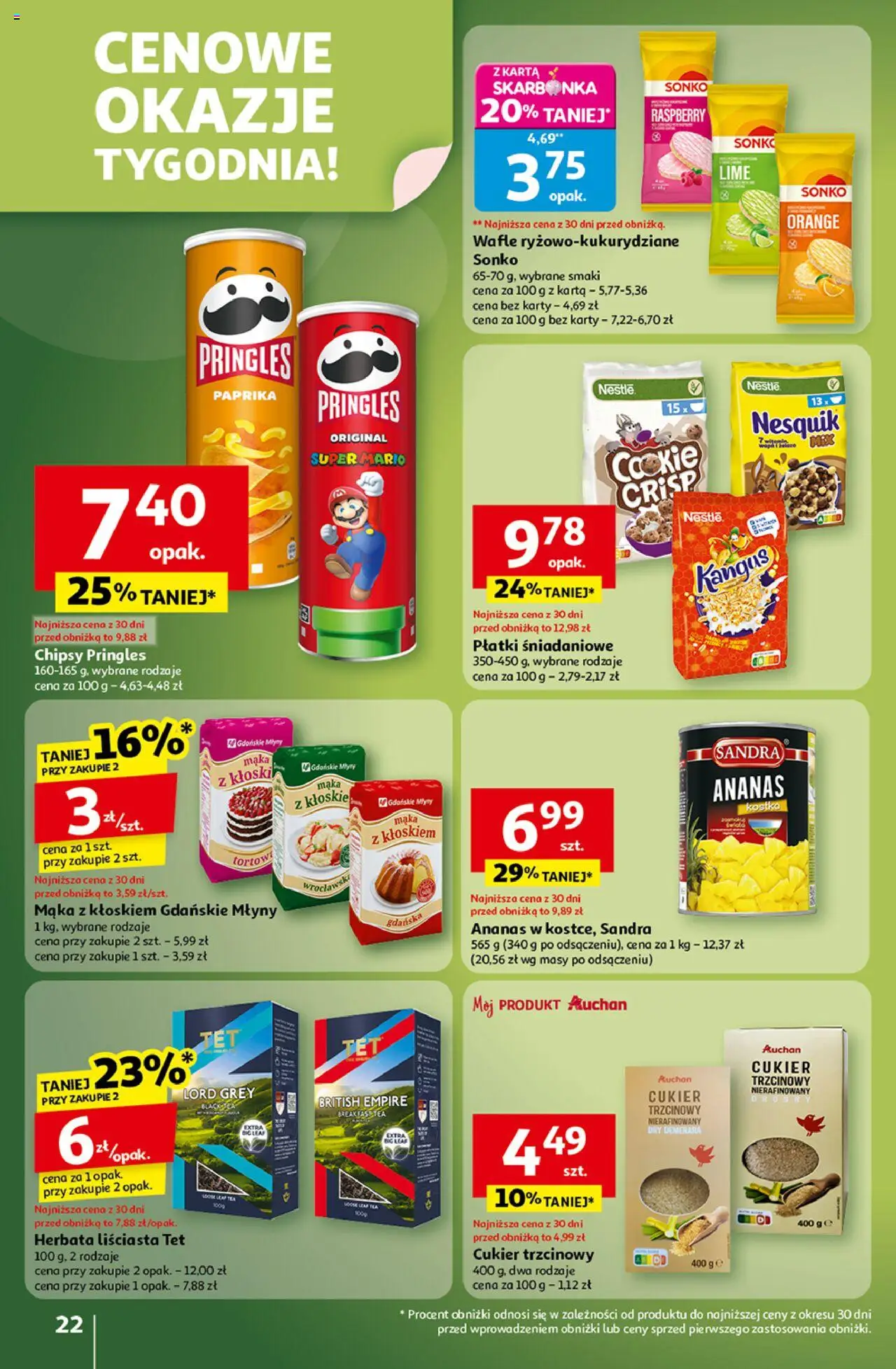 Auchan Wielkie przeboje cenowe Hipermarket  Gazetka ważna od 16.10.2025 do 22.10.2025 strona 22