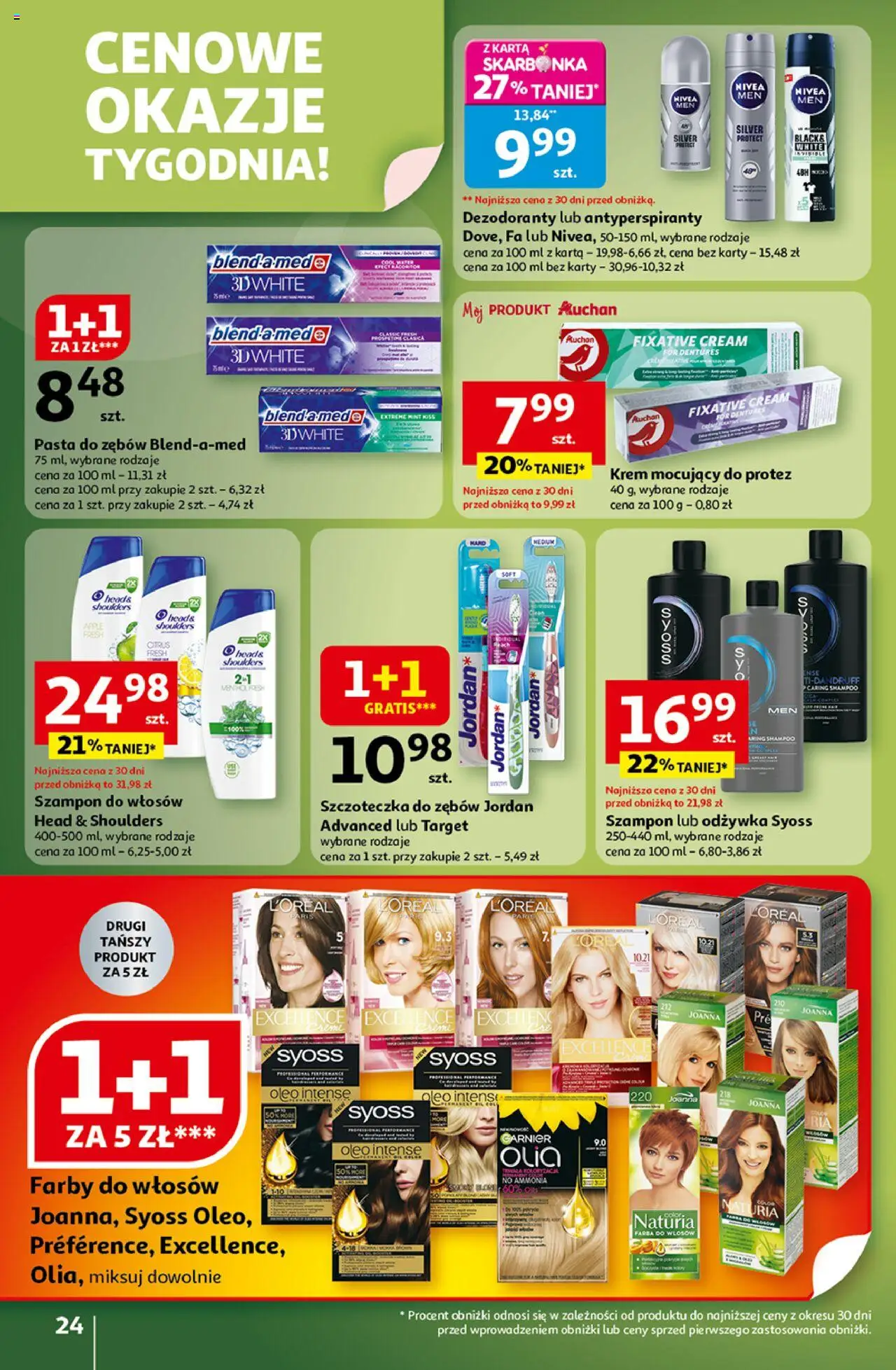 Auchan Wielkie przeboje cenowe Hipermarket  Gazetka ważna od 16.10.2025 do 22.10.2025 strona 24