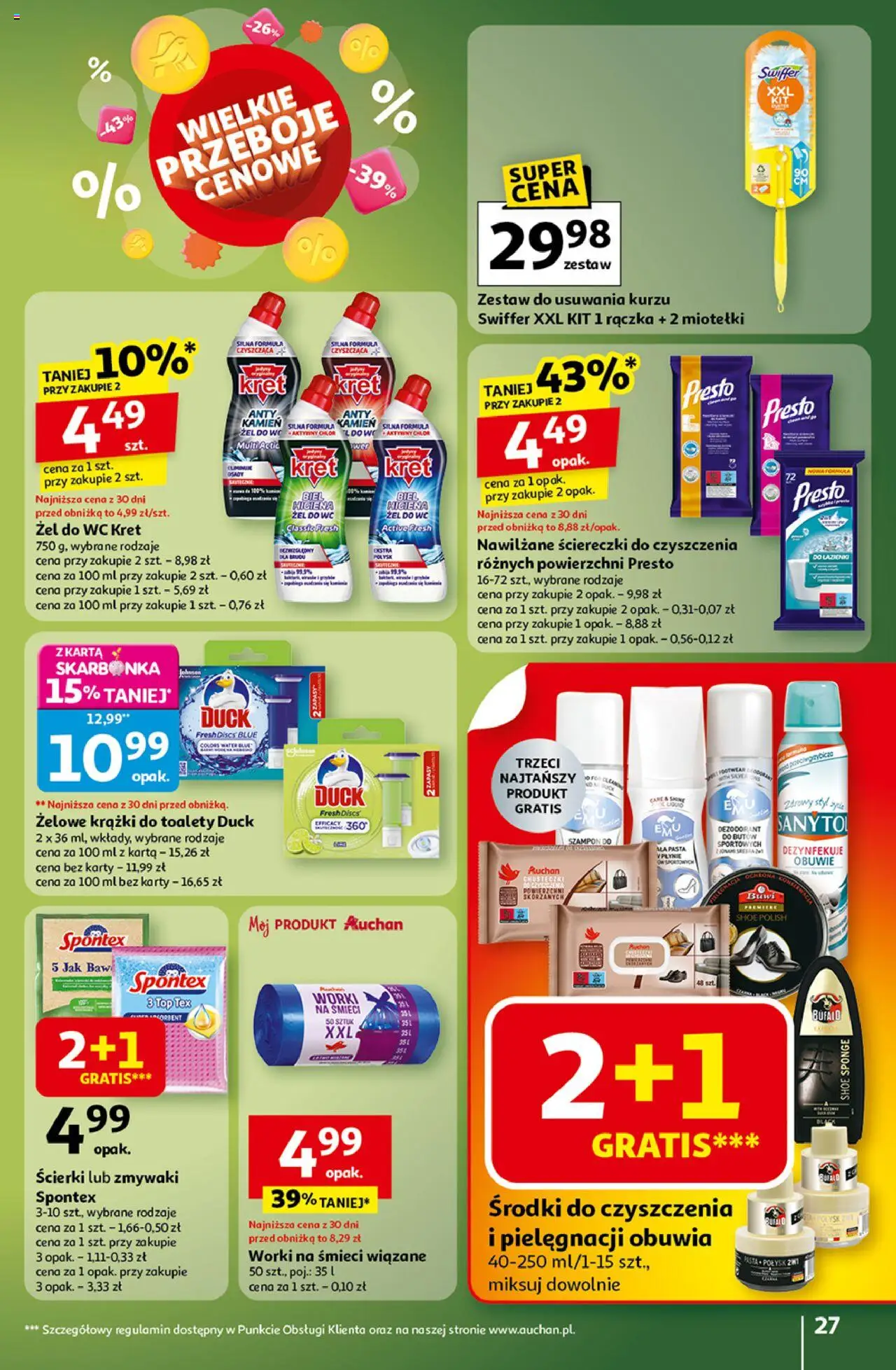 Auchan Wielkie przeboje cenowe Hipermarket  Gazetka ważna od 16.10.2025 do 22.10.2025 strona 27