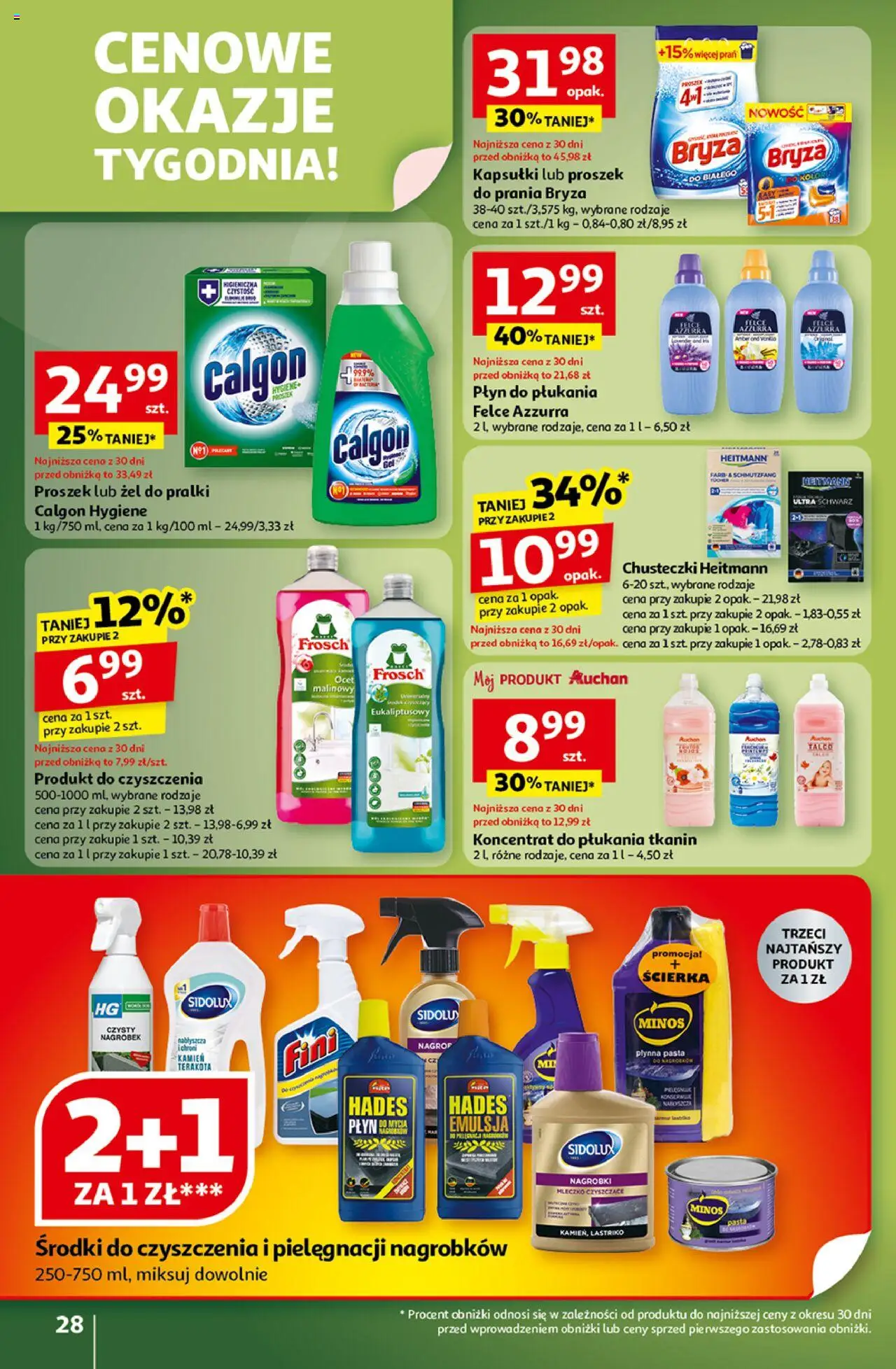 Auchan Wielkie przeboje cenowe Hipermarket  Gazetka ważna od 16.10.2025 do 22.10.2025 strona 28