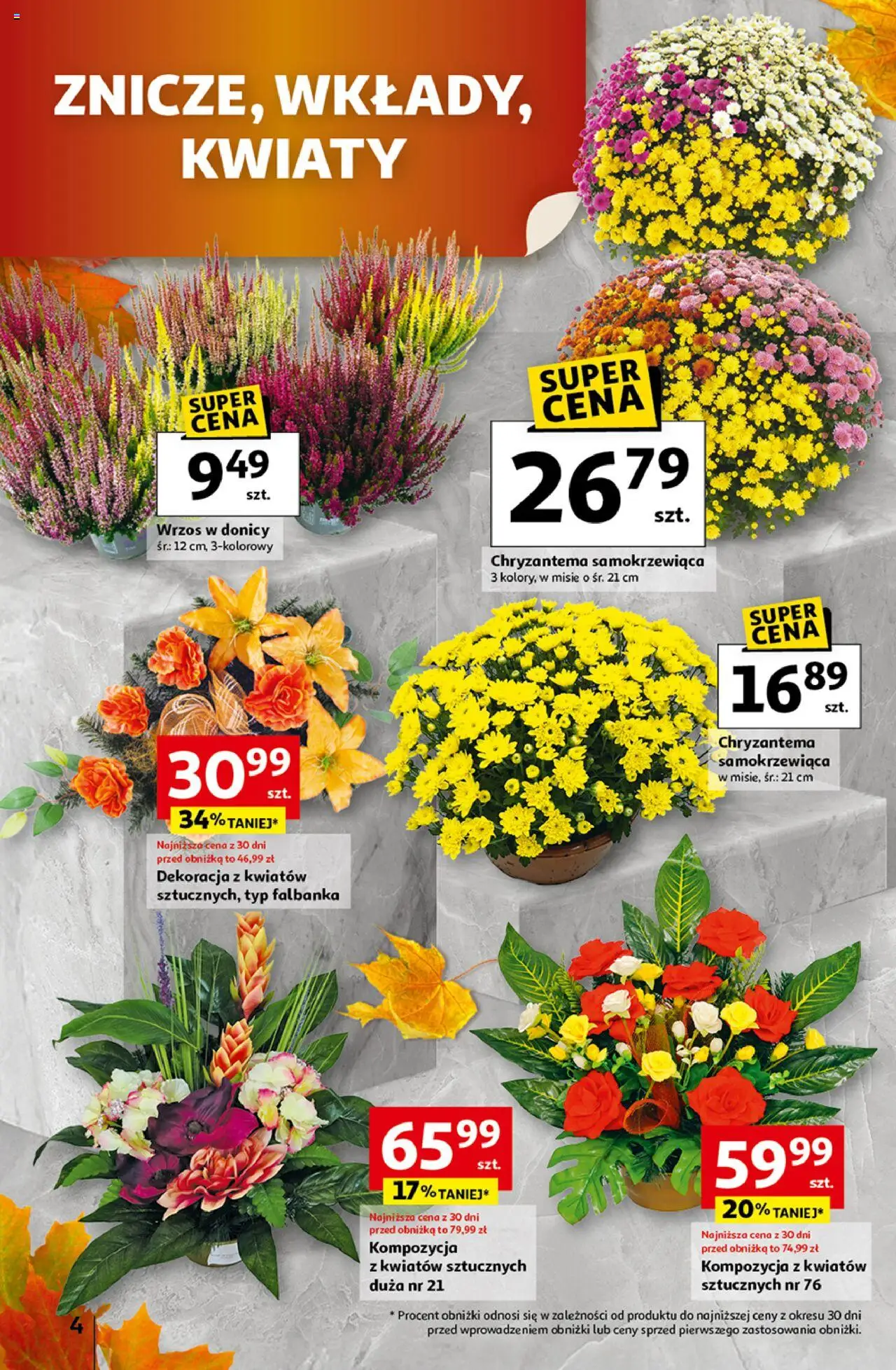 Auchan Wielkie przeboje cenowe Hipermarket  Gazetka ważna od 16.10.2025 do 22.10.2025 strona 4