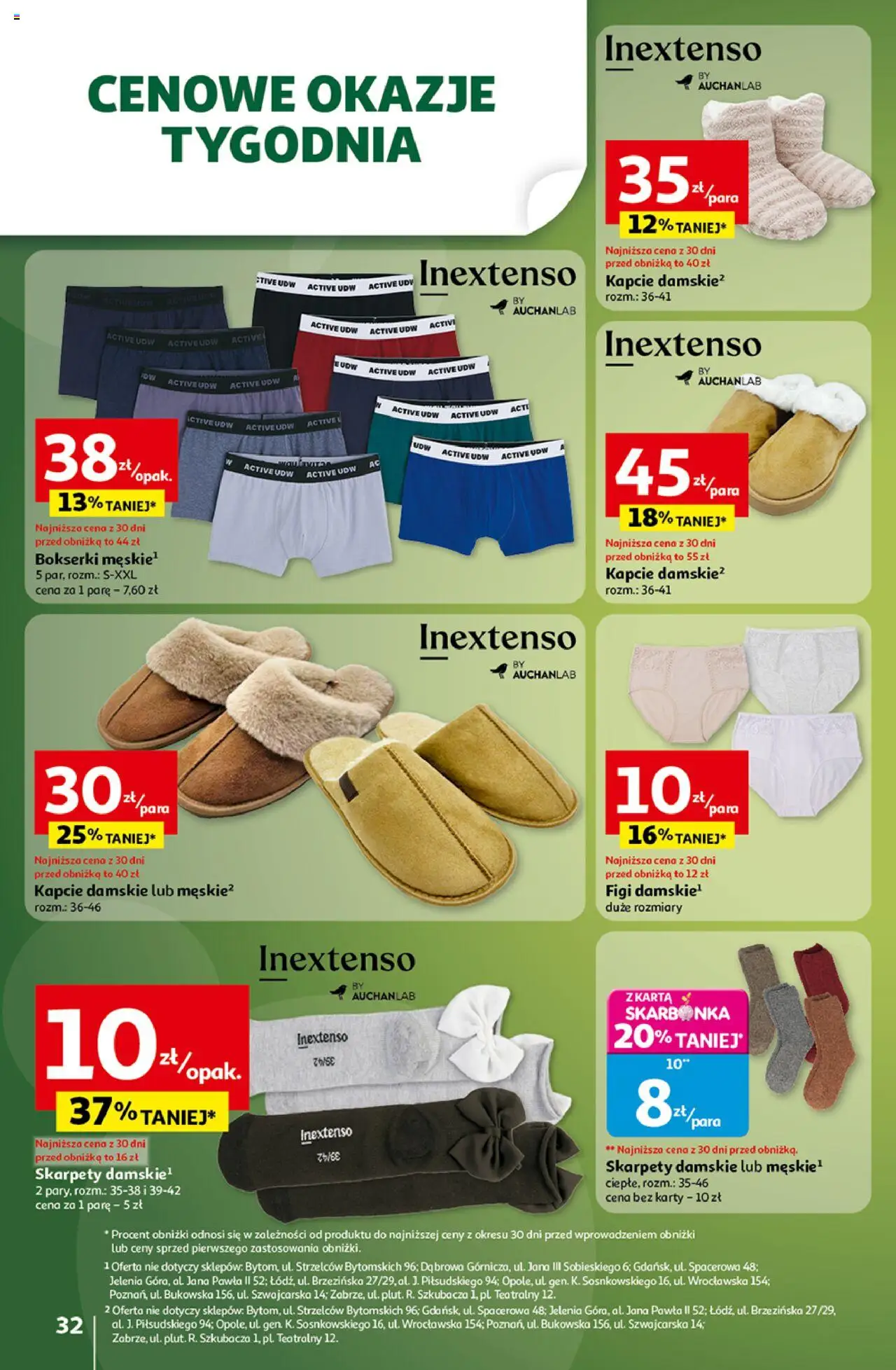 Auchan Wielkie przeboje cenowe Hipermarket  Gazetka ważna od 16.10.2025 do 22.10.2025 strona 32