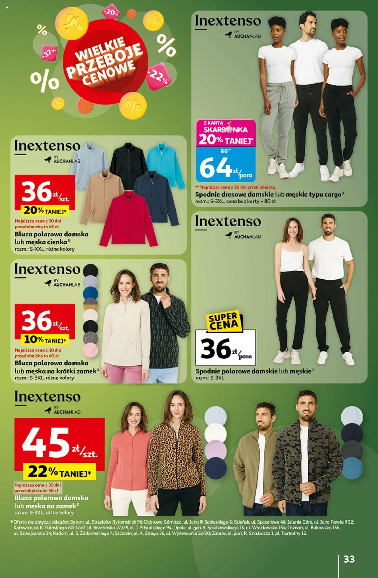 Auchan Wielkie przeboje cenowe Hipermarket  Gazetka ważna od 16.10.2025 do 22.10.2025 strona 33