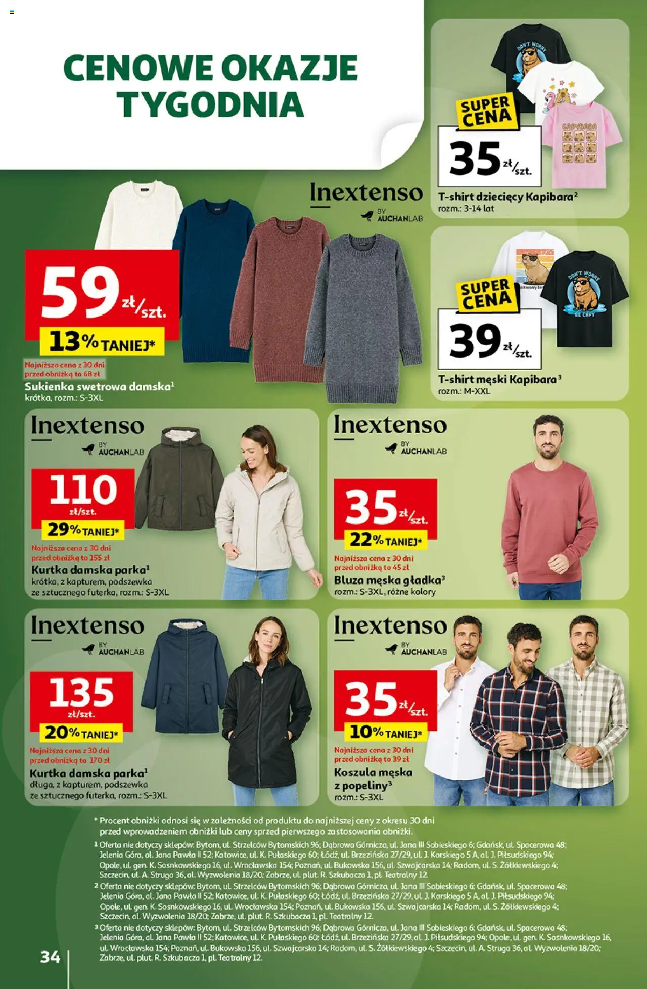 Auchan Wielkie przeboje cenowe Hipermarket  Gazetka ważna od 16.10.2025 do 22.10.2025 strona 34