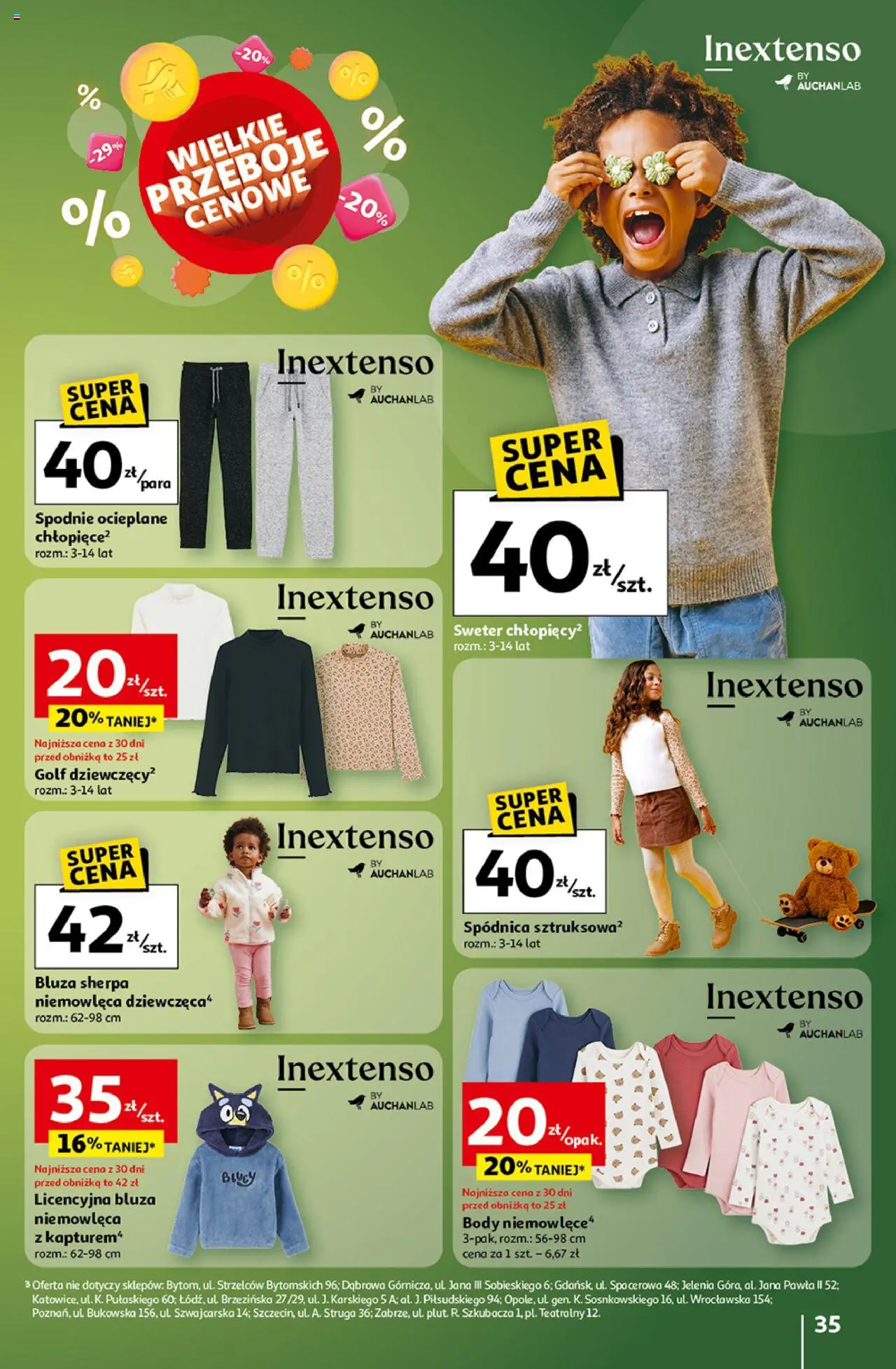 Auchan Wielkie przeboje cenowe Hipermarket  Gazetka ważna od 16.10.2025 do 22.10.2025 strona 35