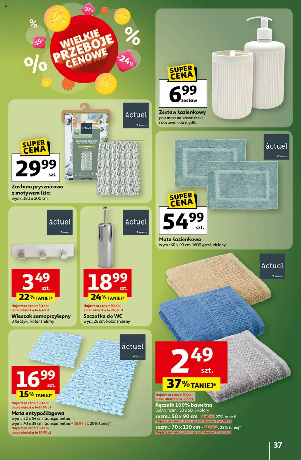 Auchan Wielkie przeboje cenowe Hipermarket  Gazetka ważna od 16.10.2025 do 22.10.2025 strona 37
