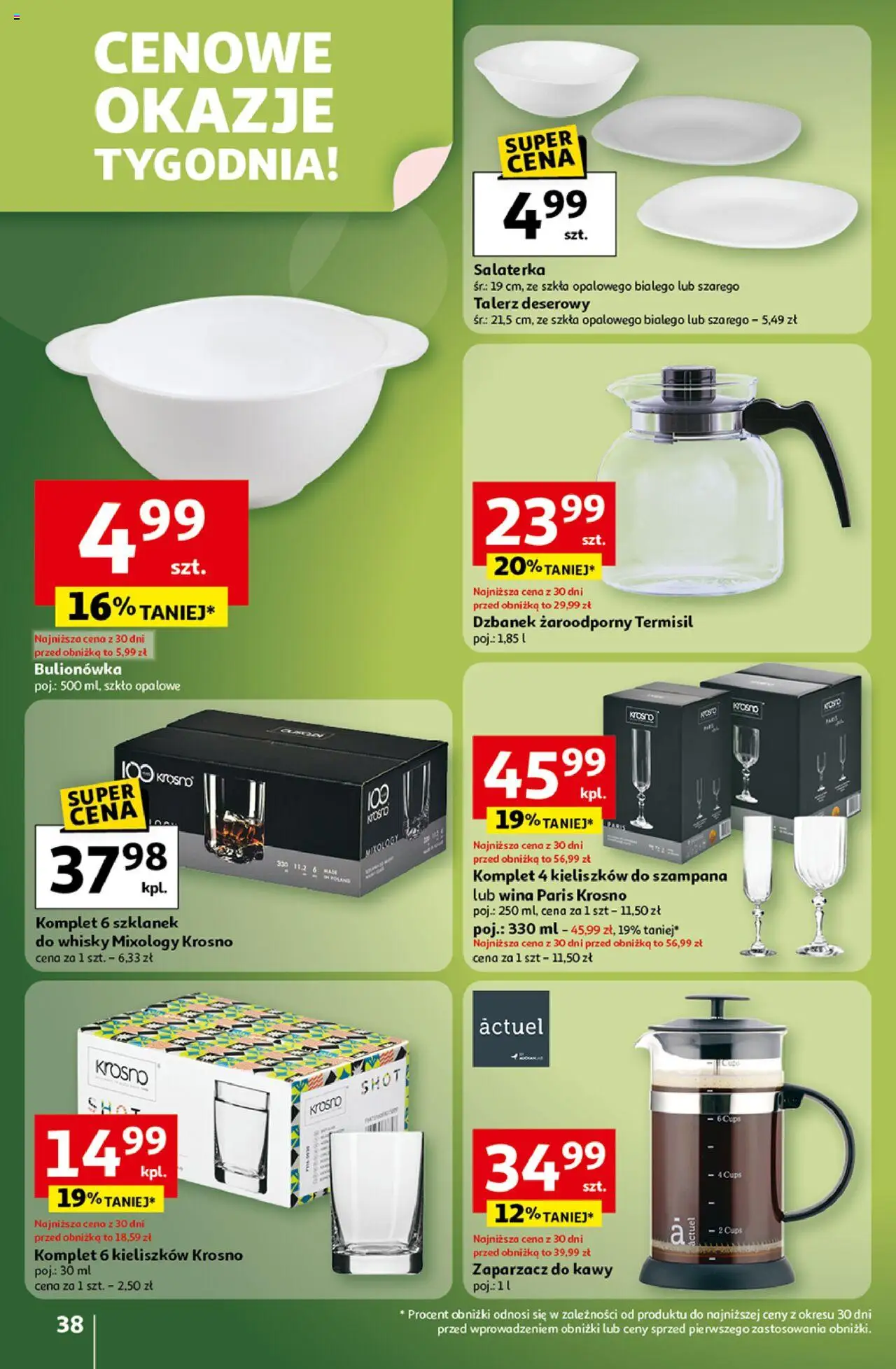 Auchan Wielkie przeboje cenowe Hipermarket  Gazetka ważna od 16.10.2025 do 22.10.2025 strona 38