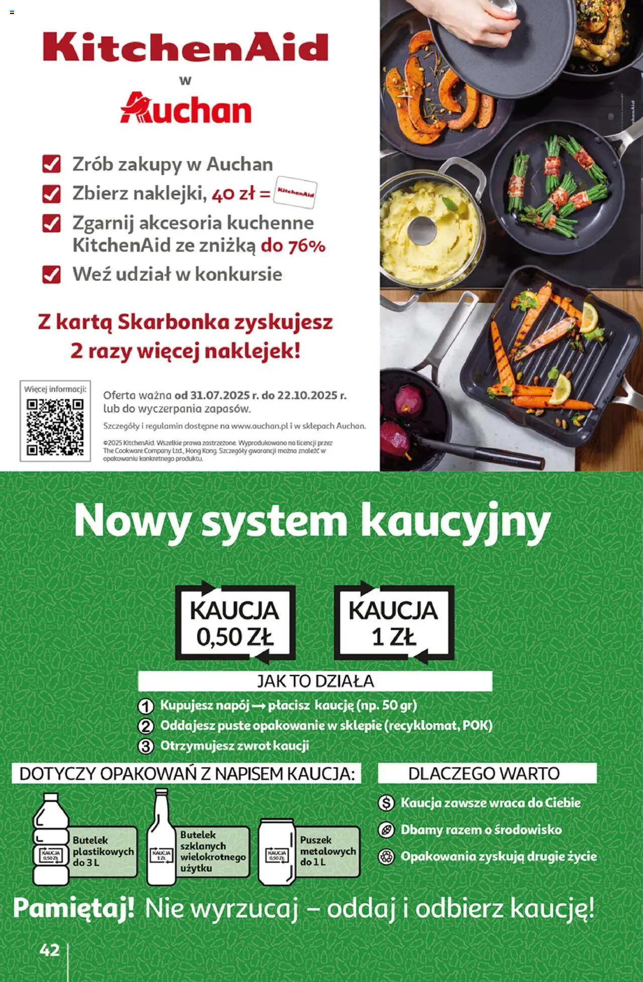 Auchan Wielkie przeboje cenowe Hipermarket  Gazetka ważna od 16.10.2025 do 22.10.2025 strona 42