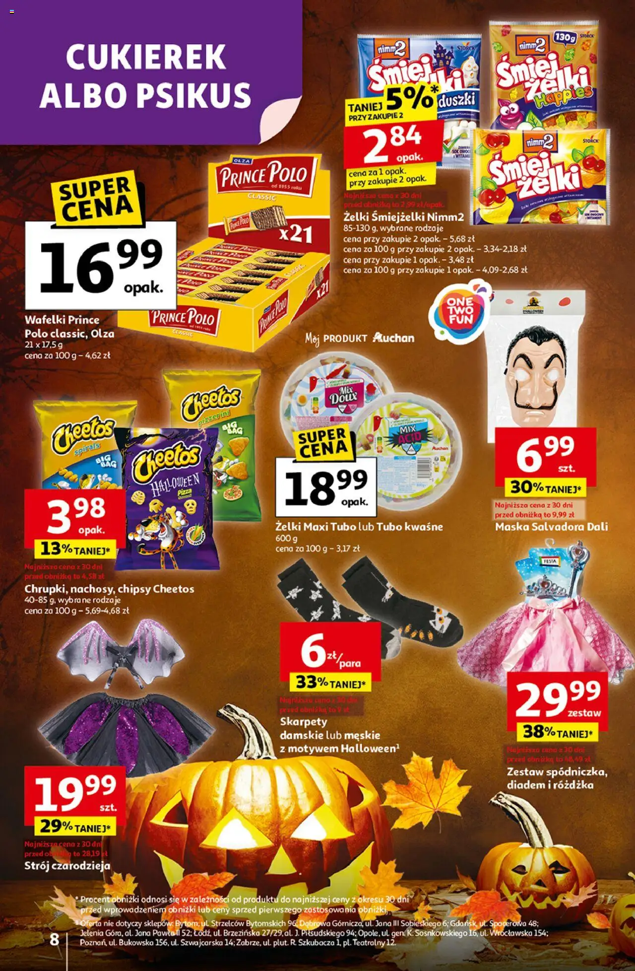 Auchan Wielkie przeboje cenowe Hipermarket  Gazetka ważna od 16.10.2025 do 22.10.2025 strona 8