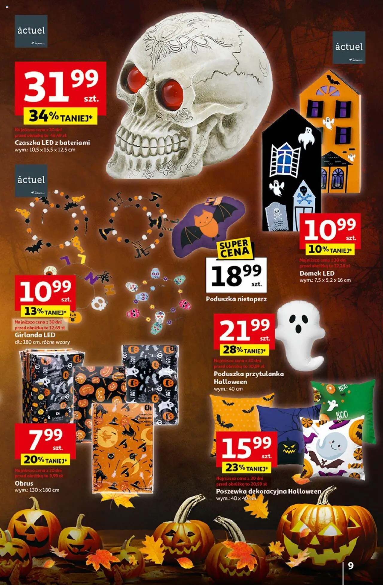 Auchan Wielkie przeboje cenowe Hipermarket  Gazetka ważna od 16.10.2025 do 22.10.2025 strona 9