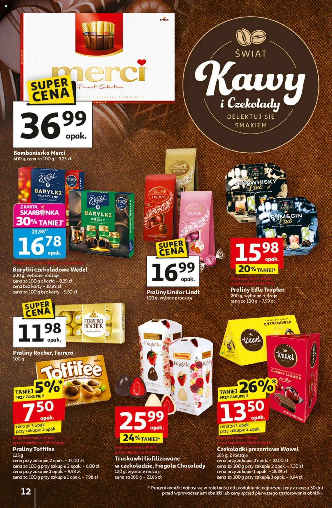 Auchan Wielkie przeboje cenowe Hipermarket Gazetka ważna od 23.10.2025 do 29.10.2025 strona 12